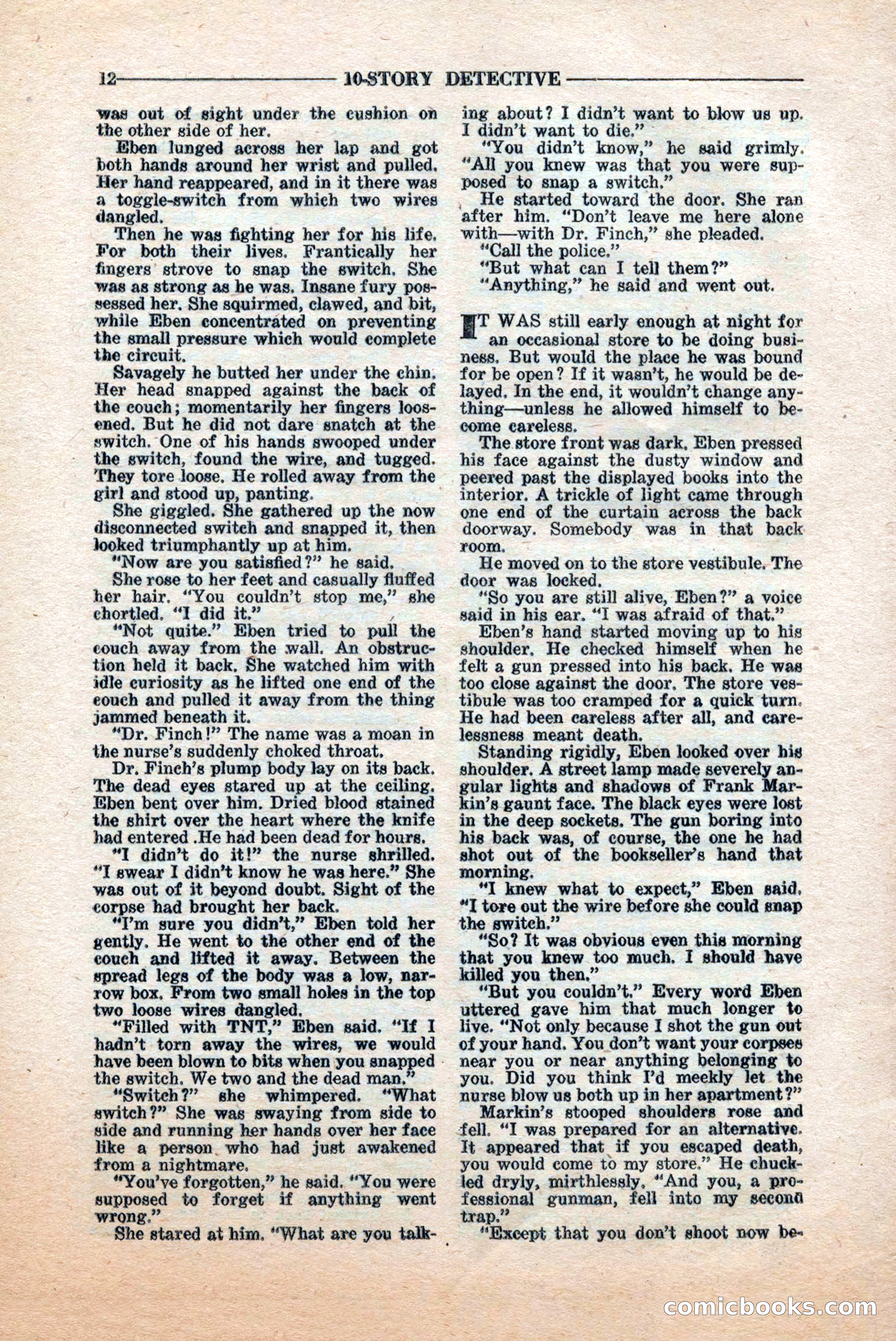 10-Story Detective, June 1945 — page 14 of 68