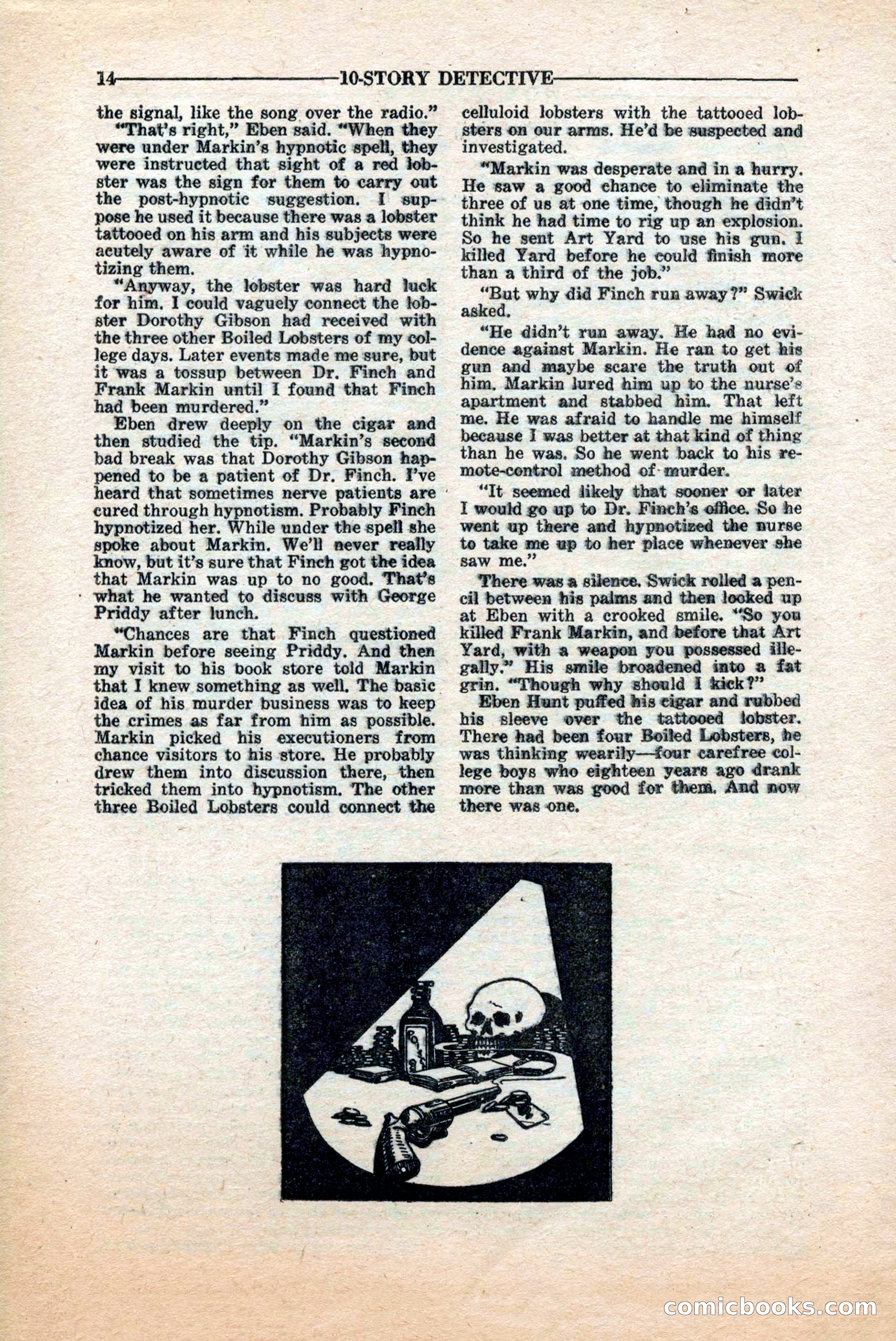 10-Story Detective, June 1945 — page 16 of 68