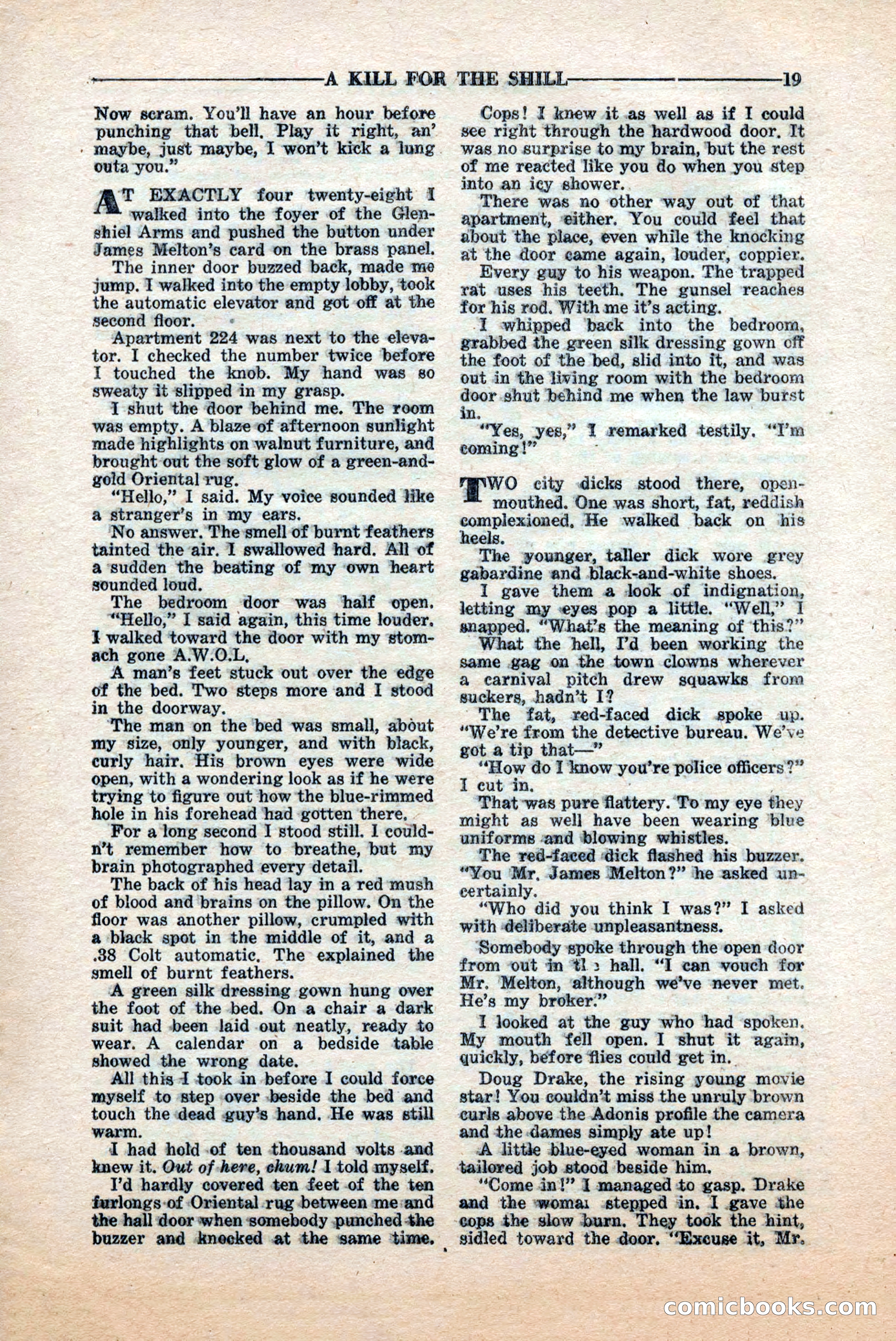10-Story Detective, June 1945 — page 21 of 68