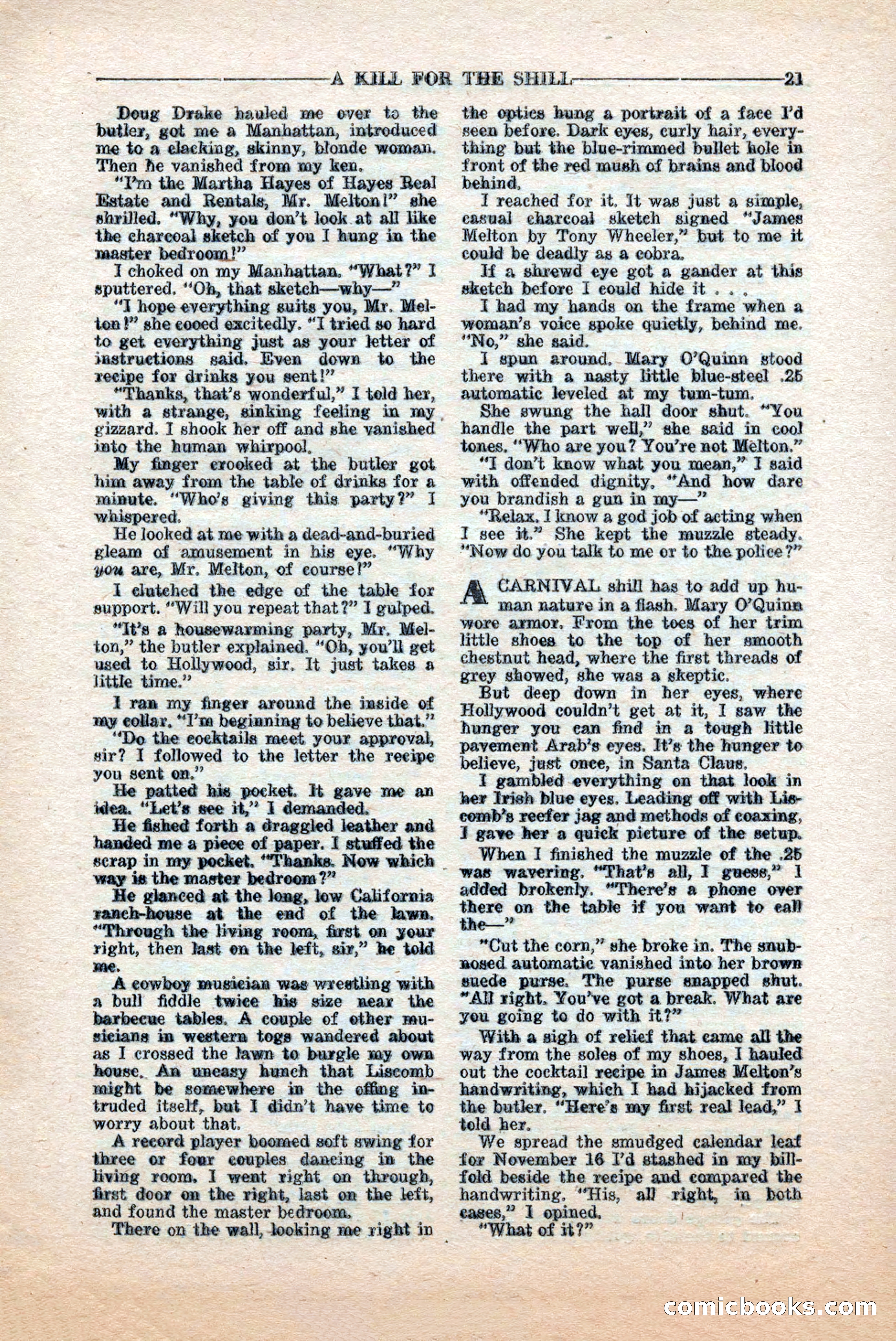 10-Story Detective, June 1945 — page 23 of 68