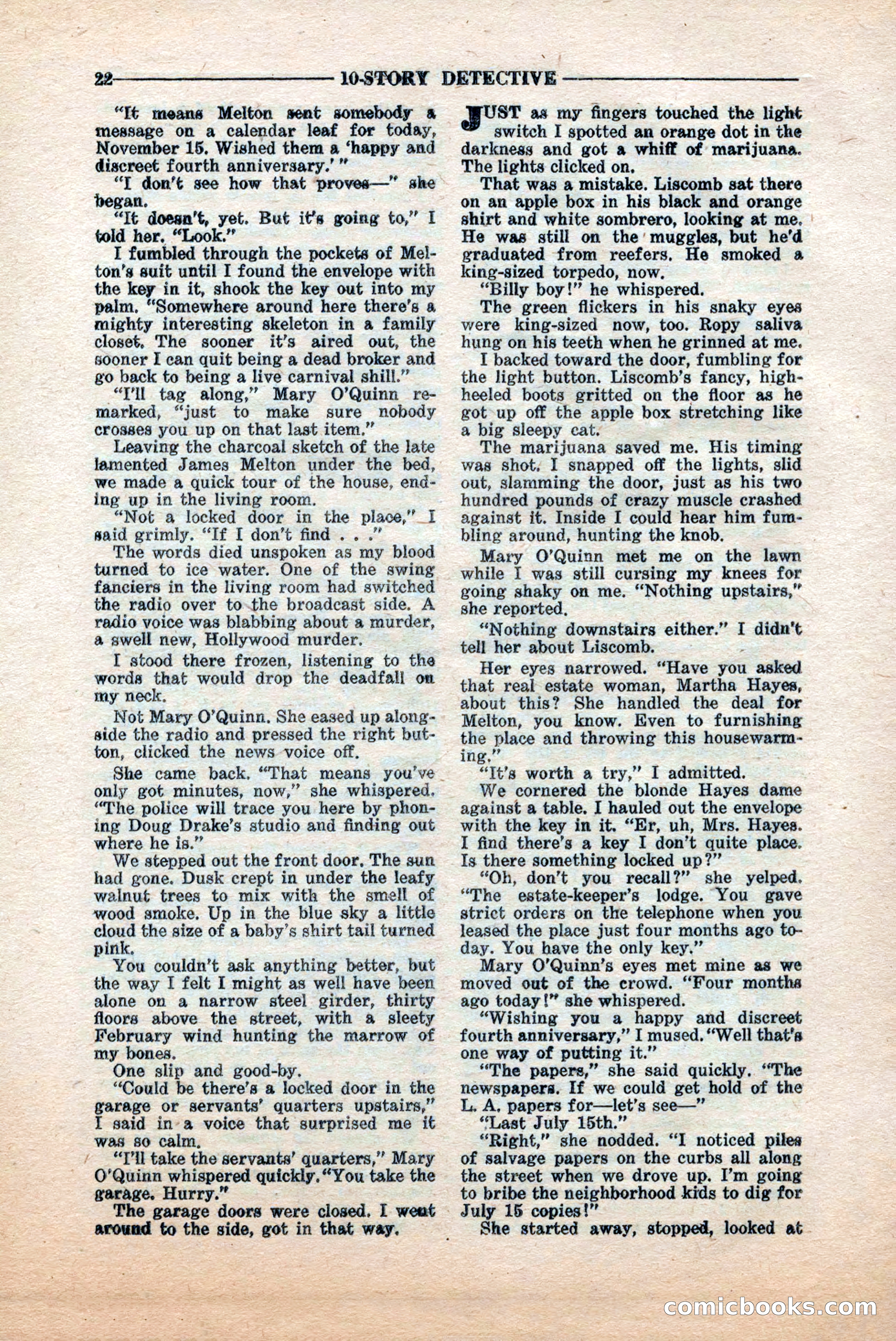 10-Story Detective, June 1945 — page 24 of 68