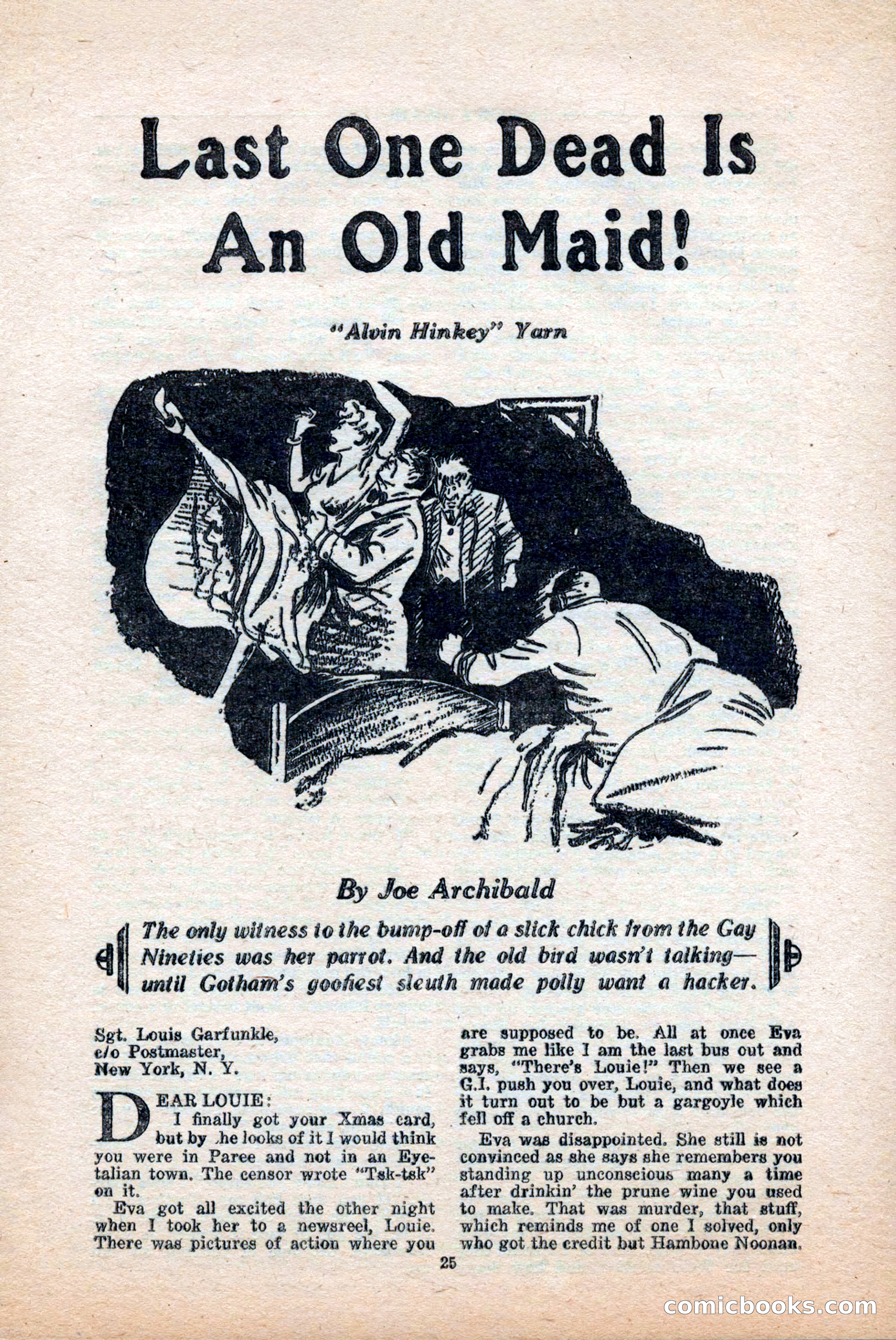 10-Story Detective, June 1945 — page 27 of 68