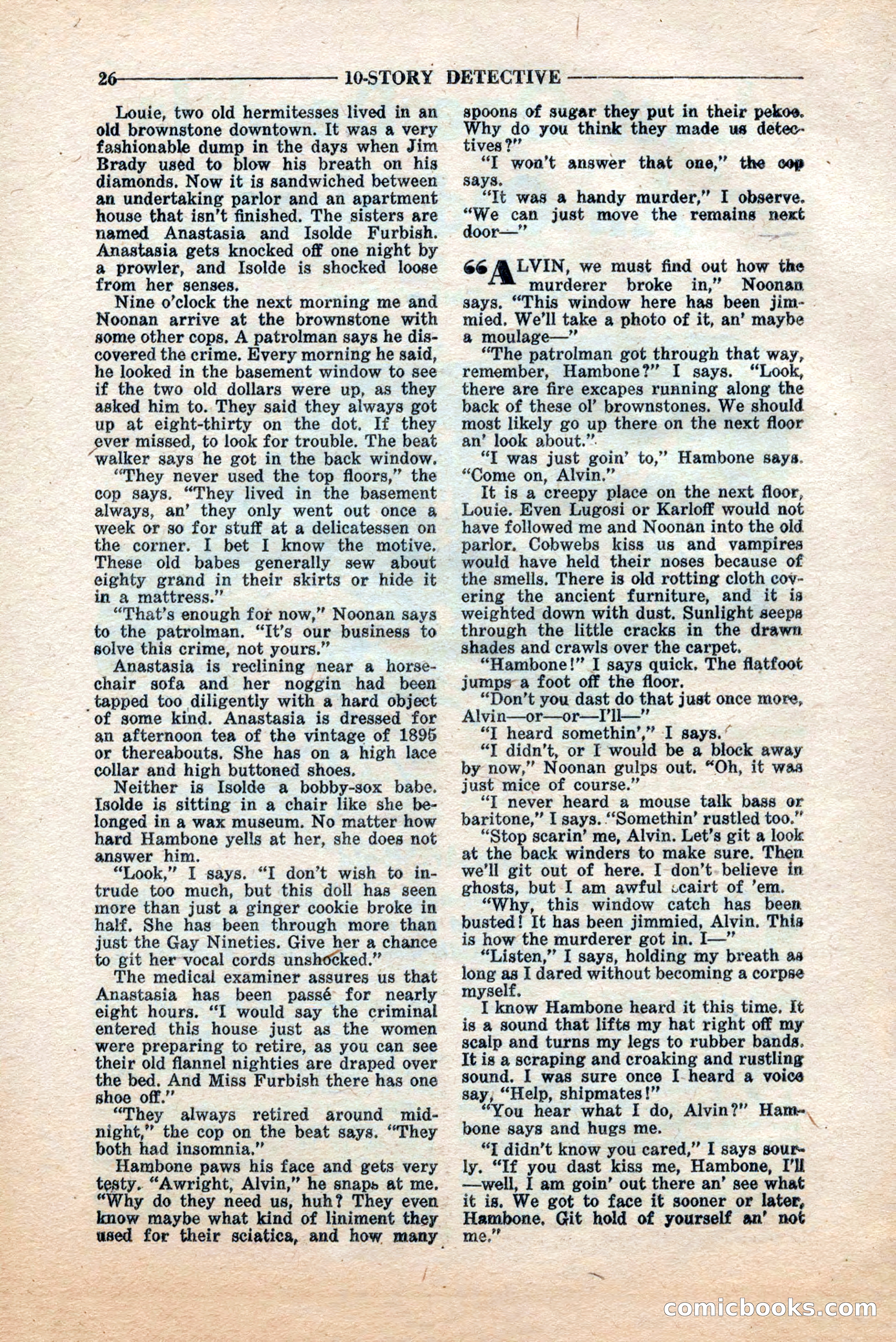 10-Story Detective, June 1945 — page 28 of 68