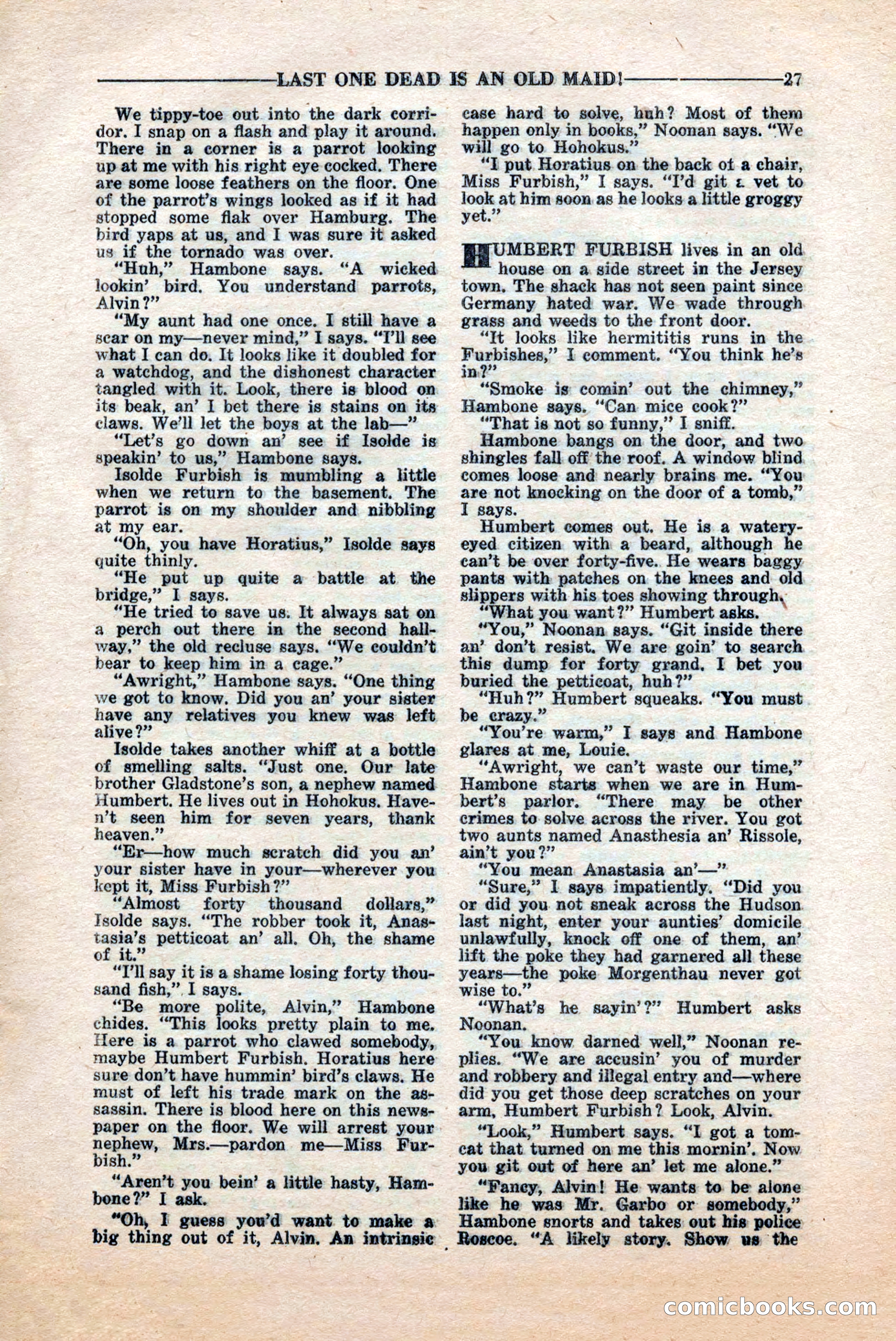 10-Story Detective, June 1945 — page 29 of 68