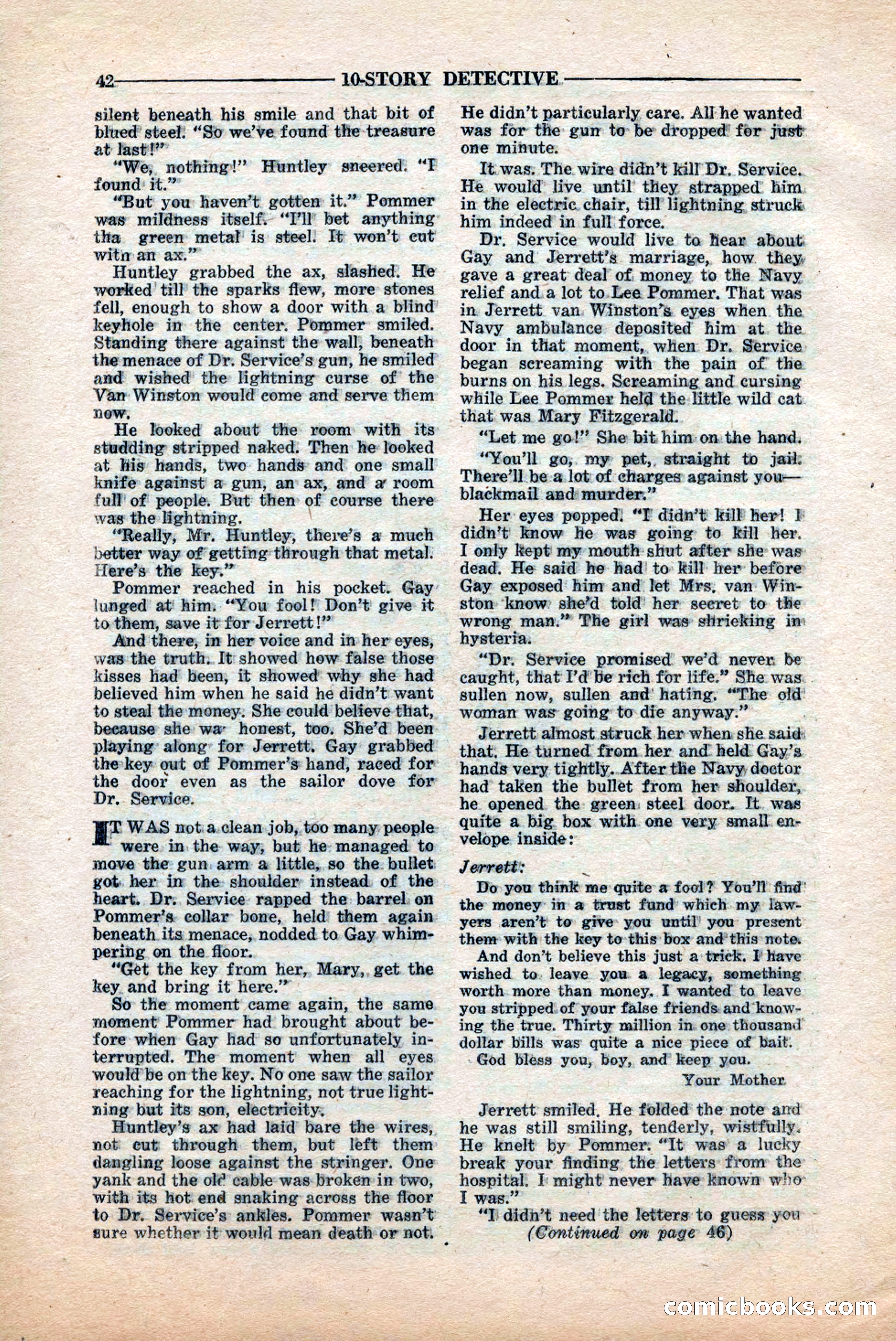 10-Story Detective, June 1945 — page 44 of 68