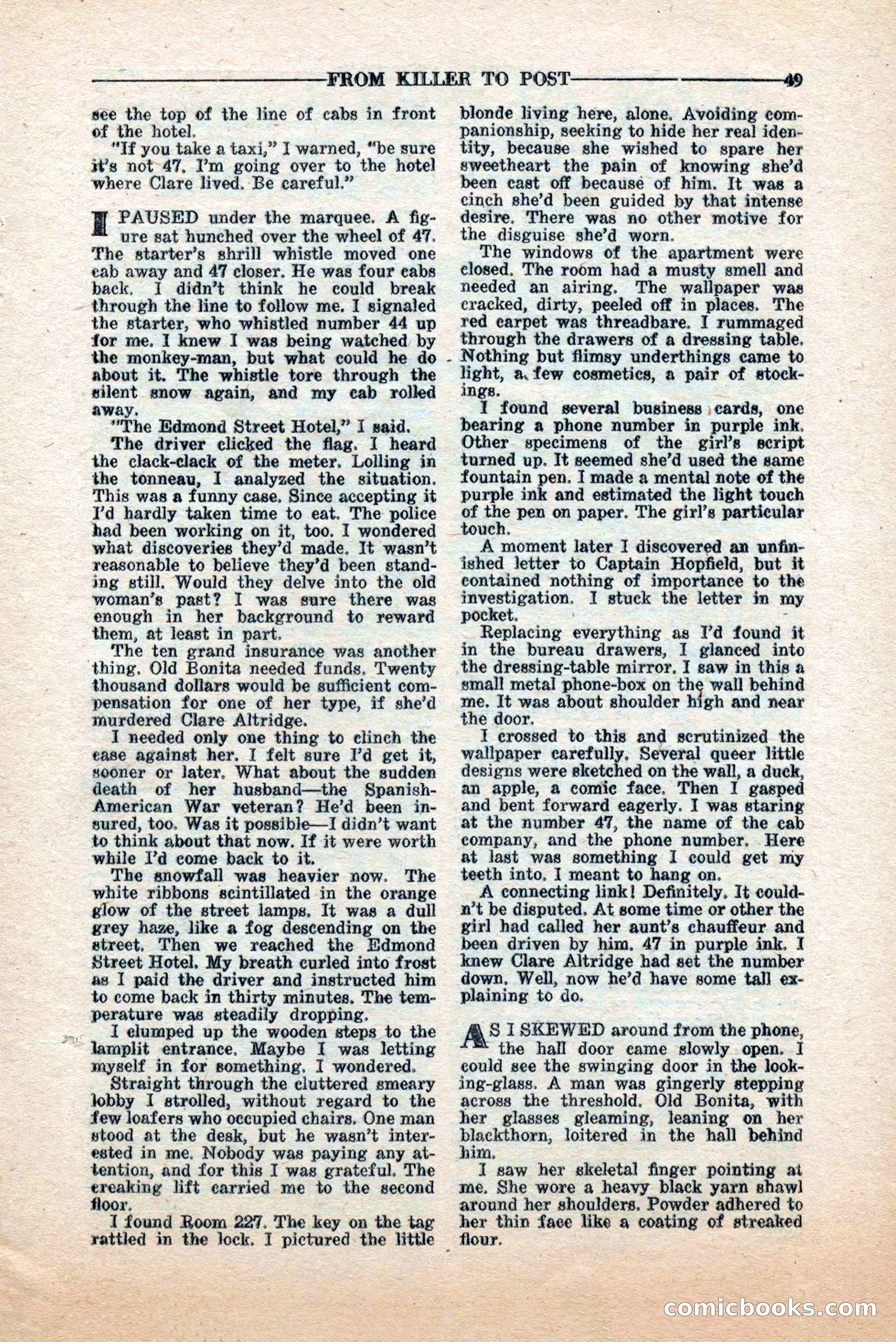 10-Story Detective, June 1945 — page 51 of 68