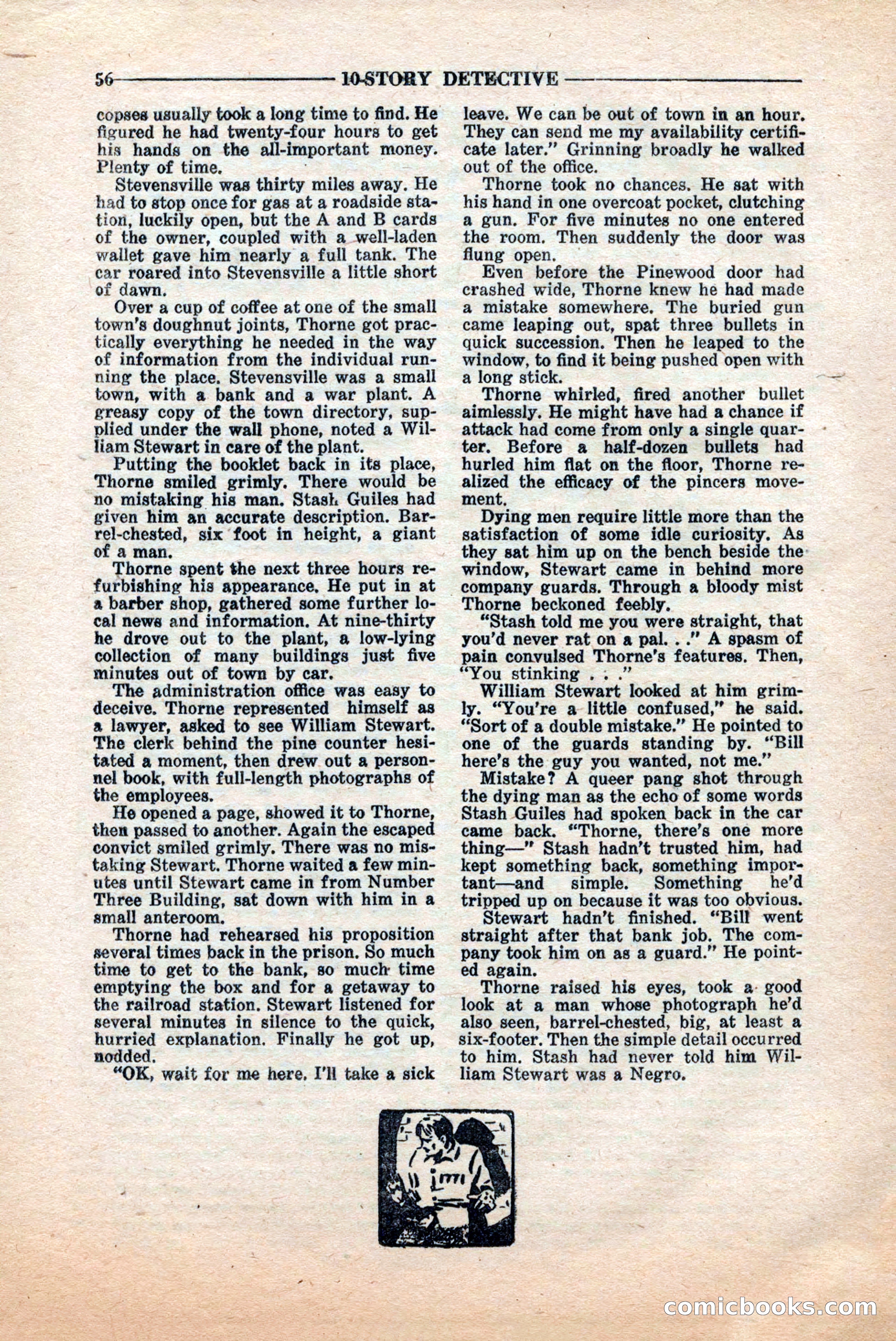 10-Story Detective, June 1945 — page 58 of 68