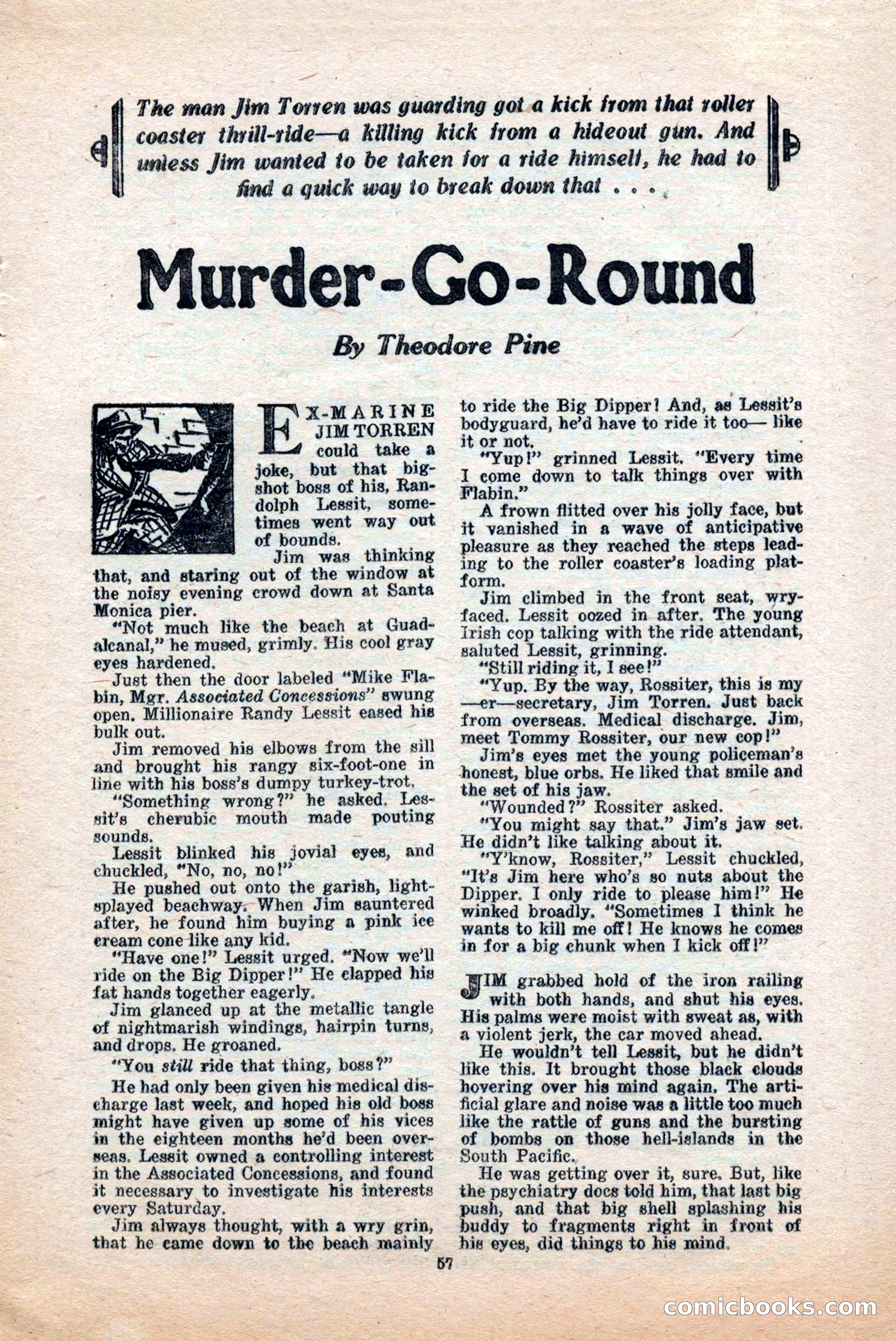 10-Story Detective, June 1945 — page 59 of 68