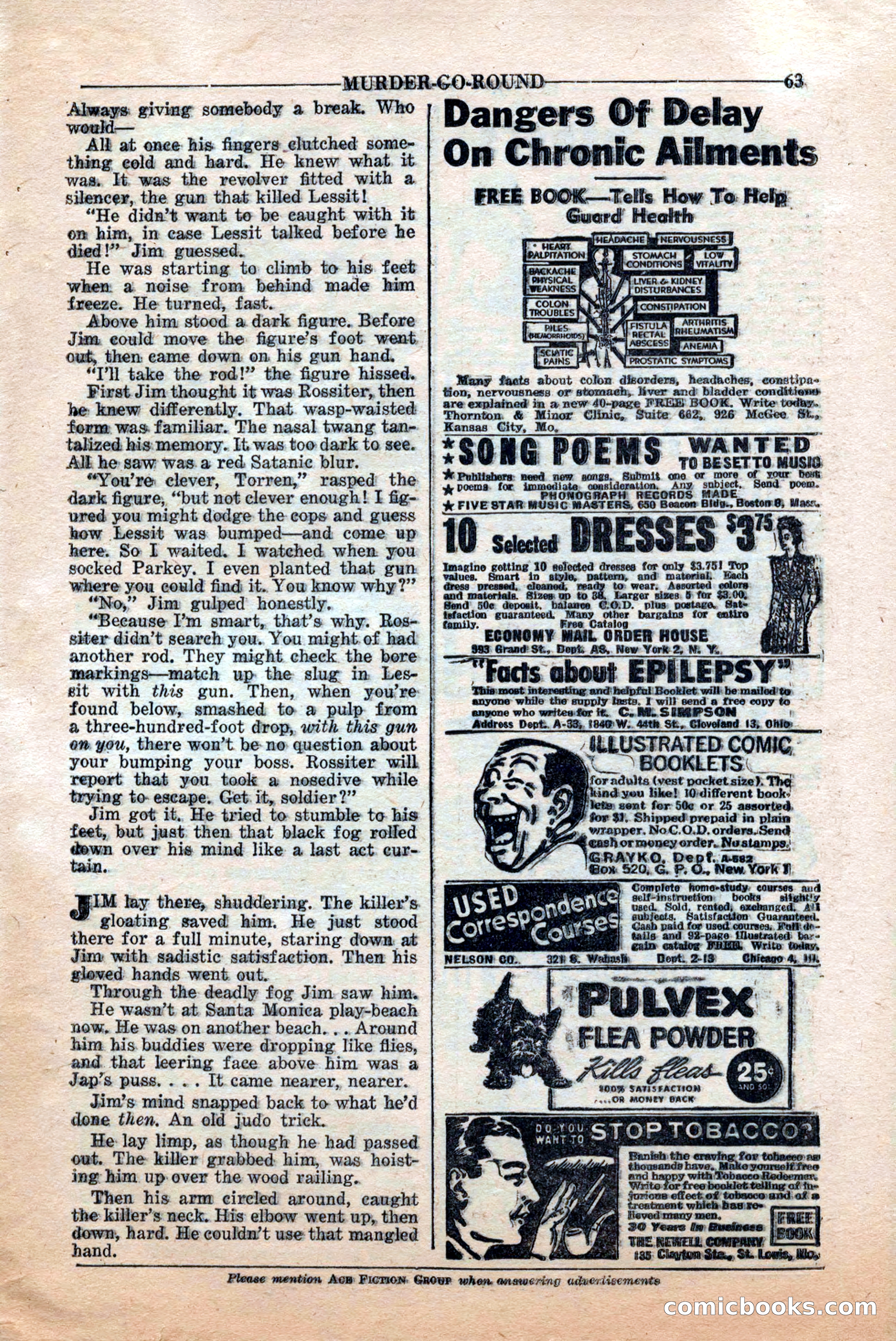 10-Story Detective, June 1945 — page 65 of 68