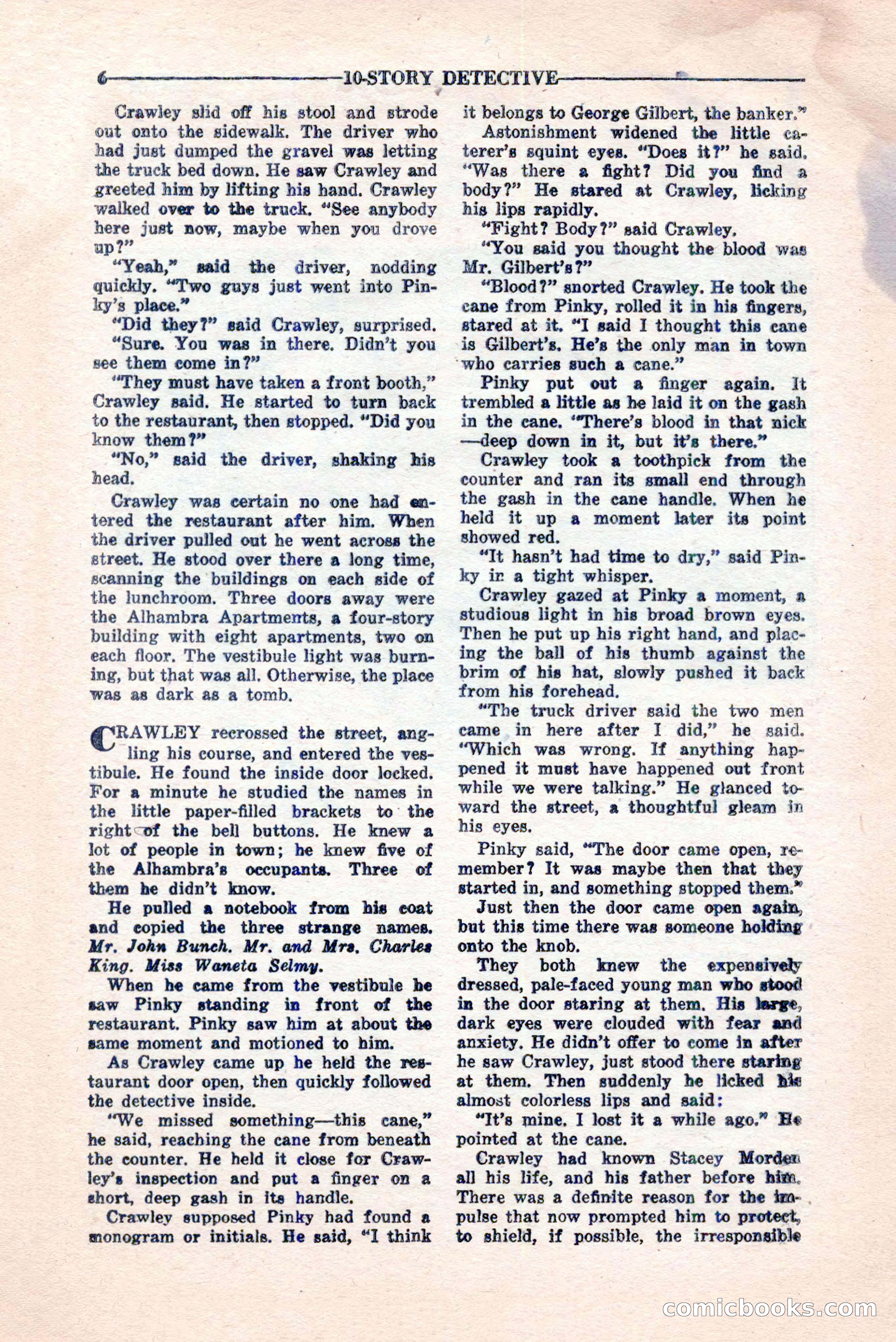 10-Story Detective, February 1946 — page 8 of 84