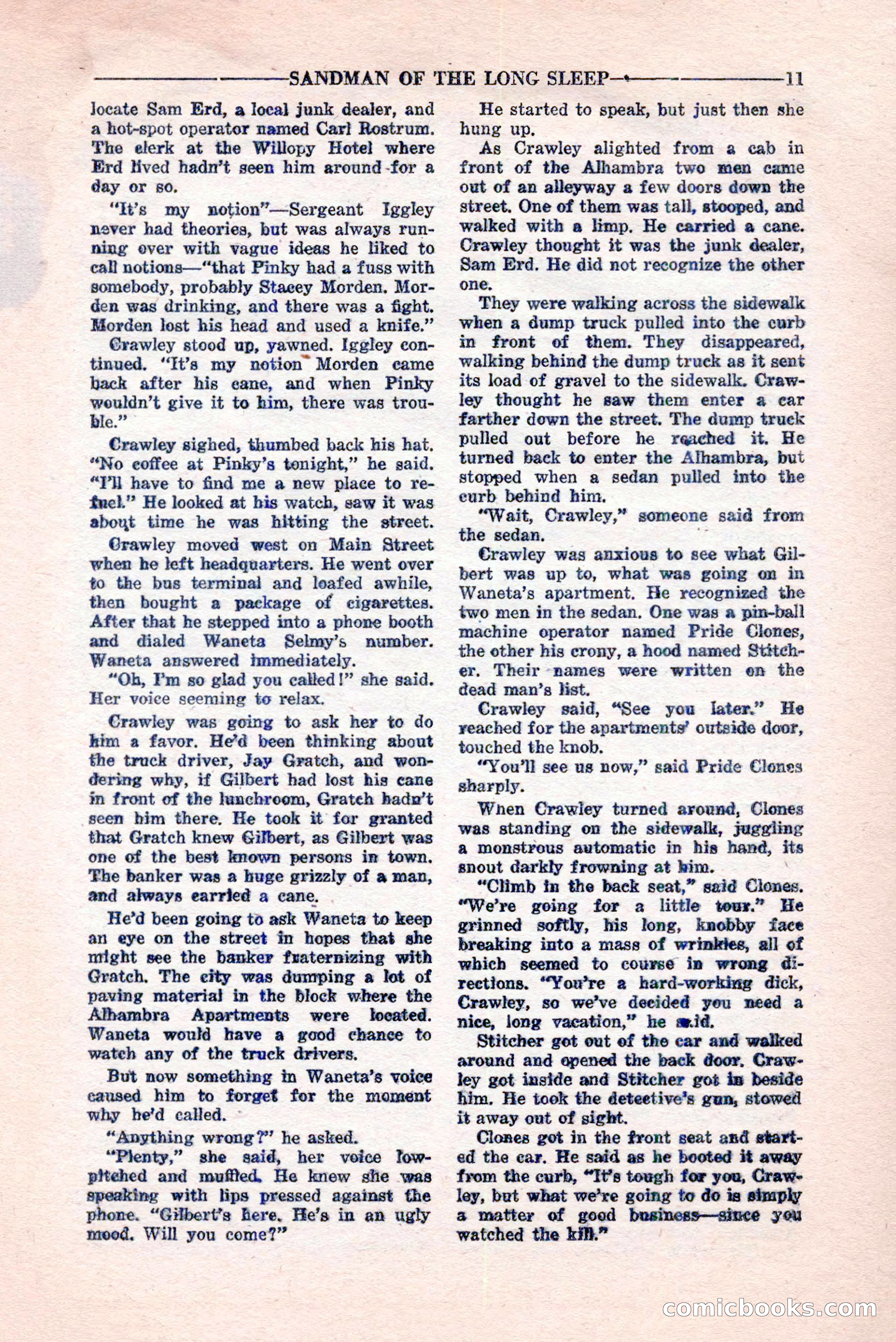 10-Story Detective, February 1946 — page 13 of 84