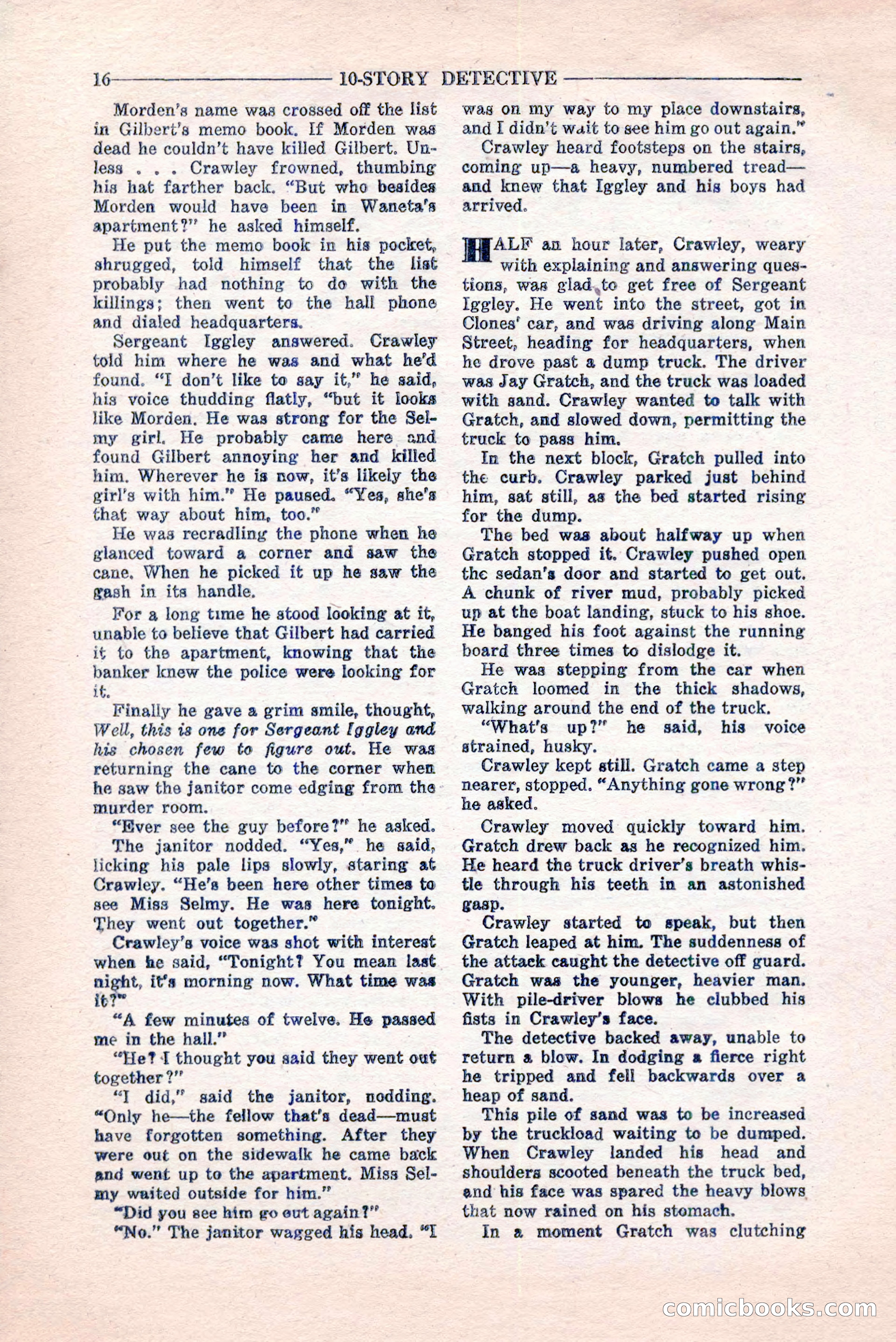10-Story Detective, February 1946 — page 18 of 84
