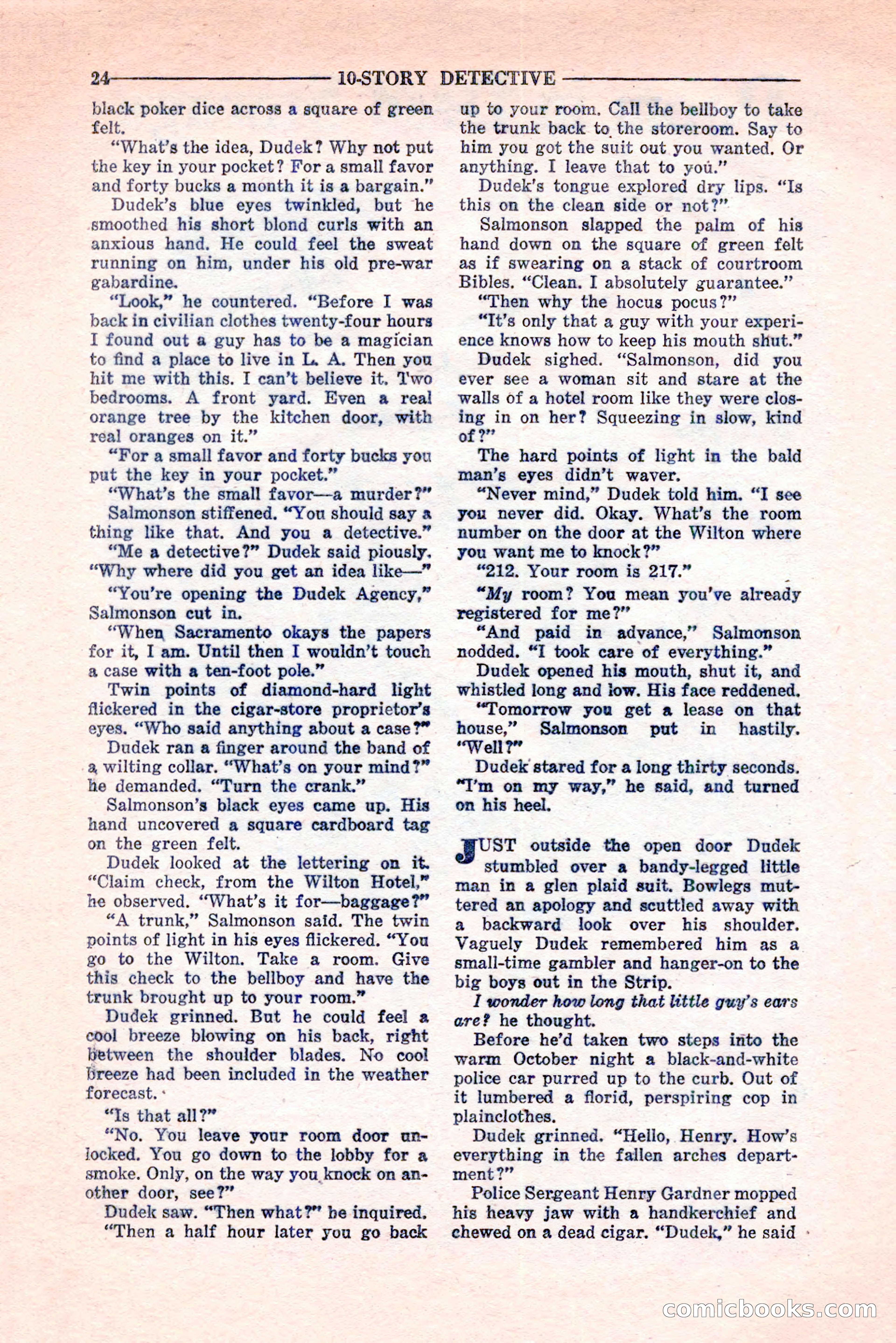 10-Story Detective, February 1946 — page 26 of 84