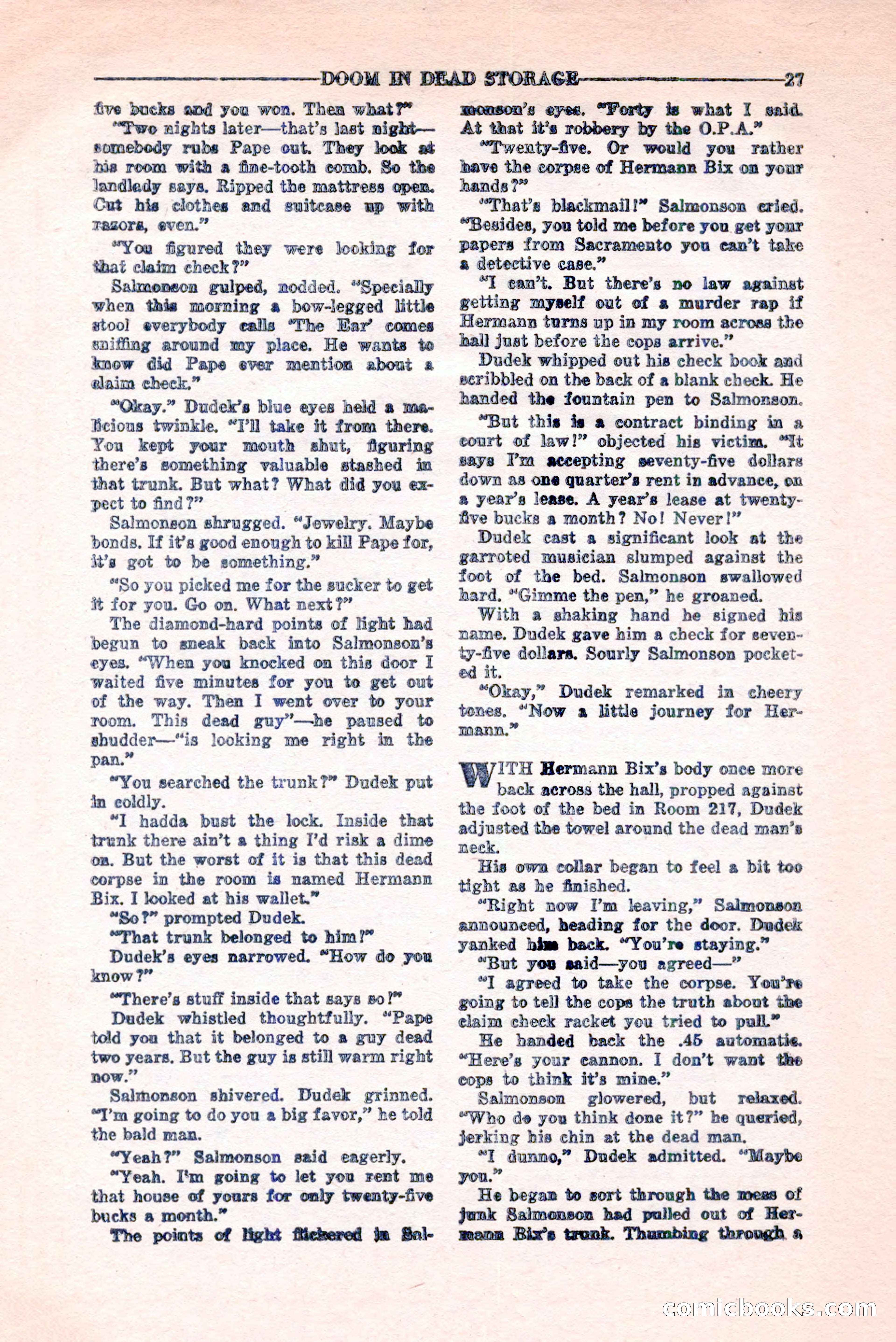 10-Story Detective, February 1946 — page 29 of 84