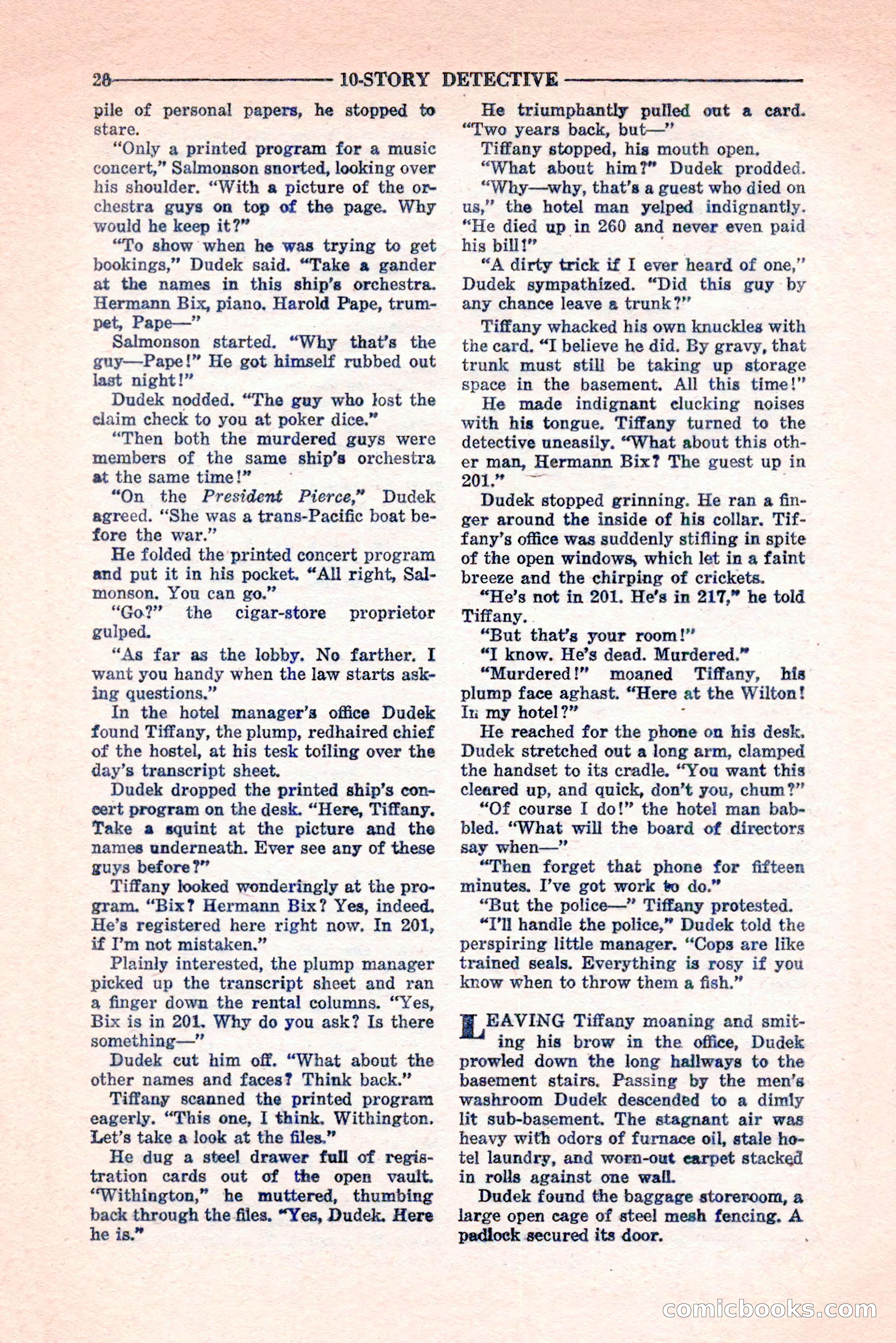 10-Story Detective, February 1946 — page 30 of 84