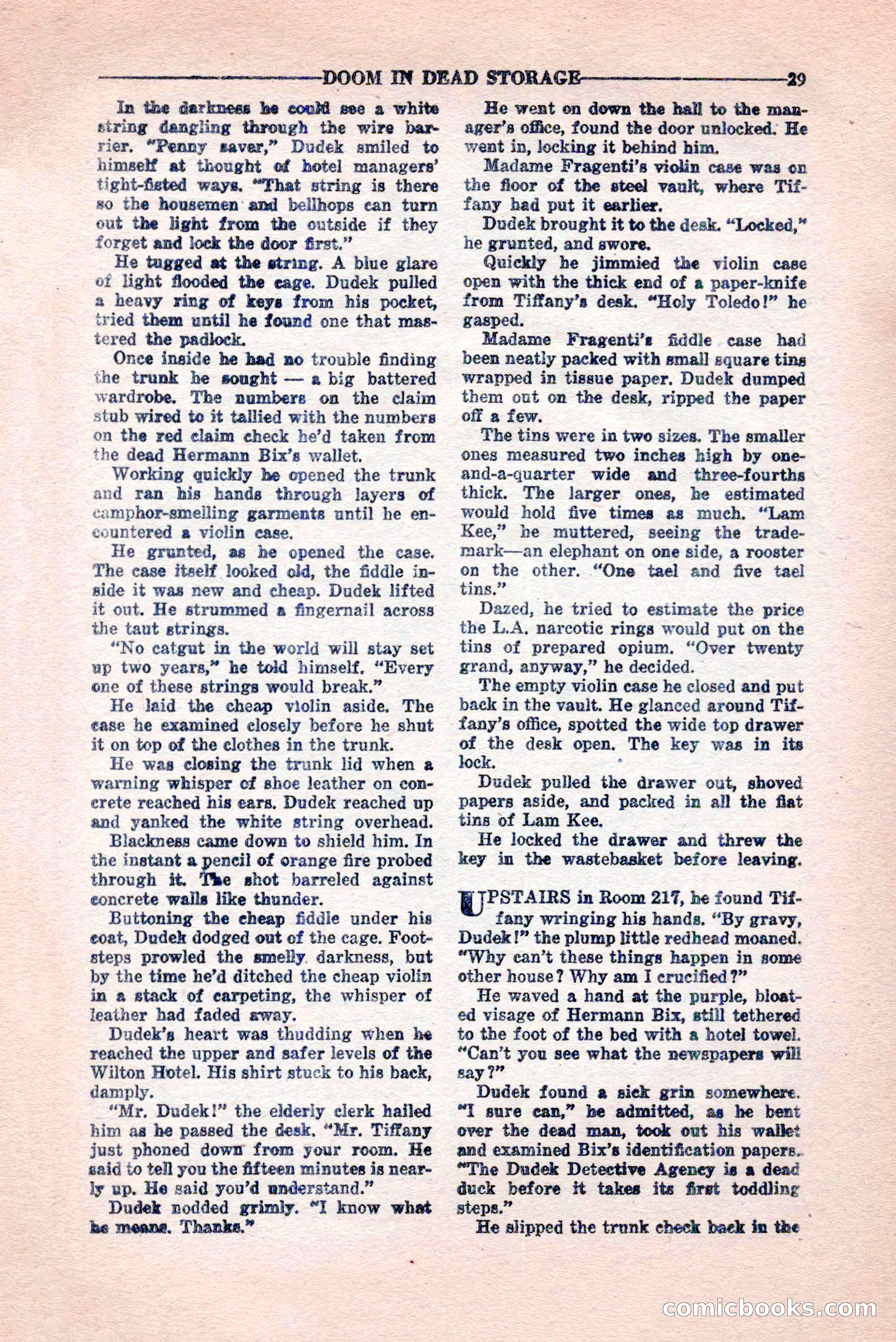 10-Story Detective, February 1946 — page 31 of 84