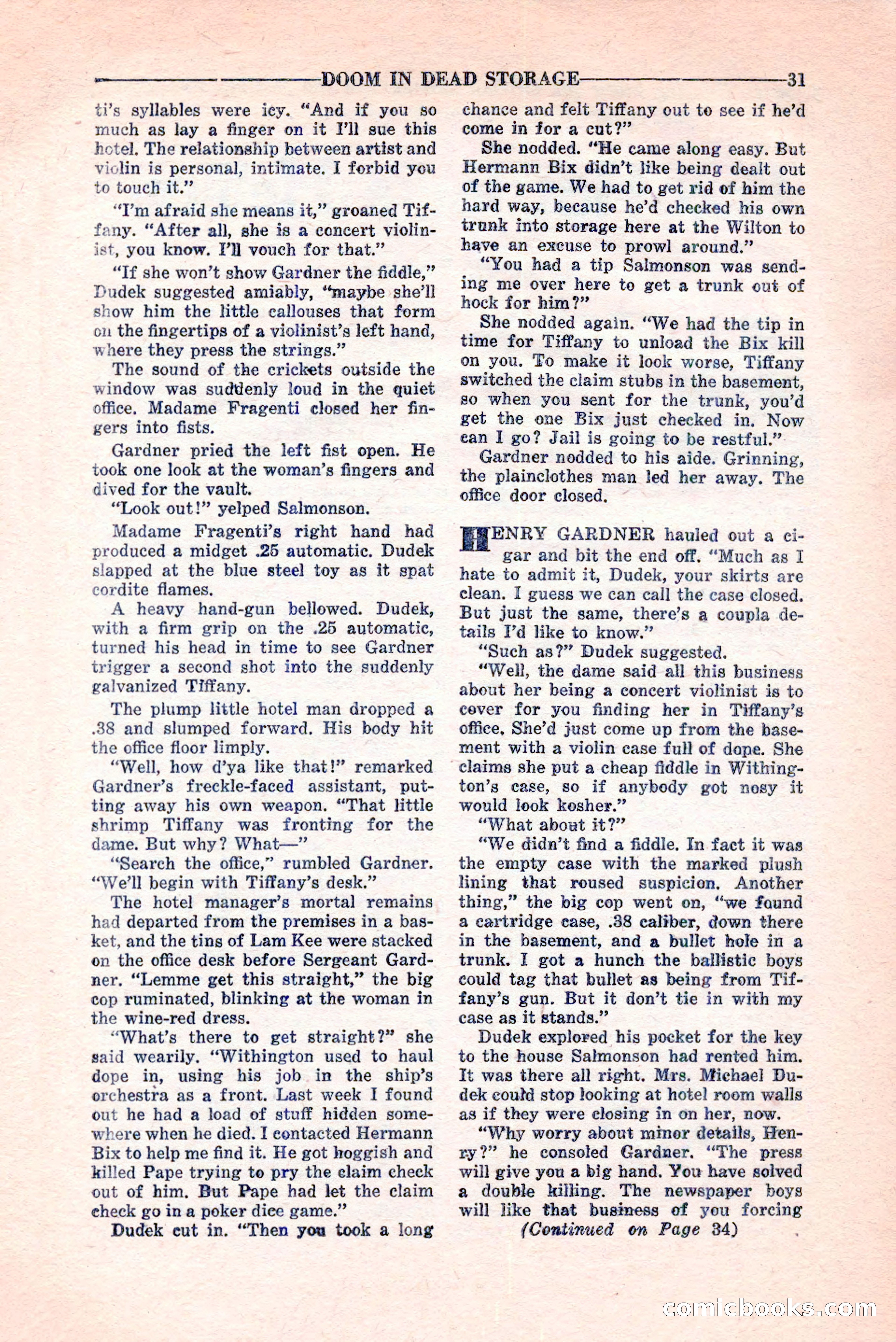 10-Story Detective, February 1946 — page 33 of 84
