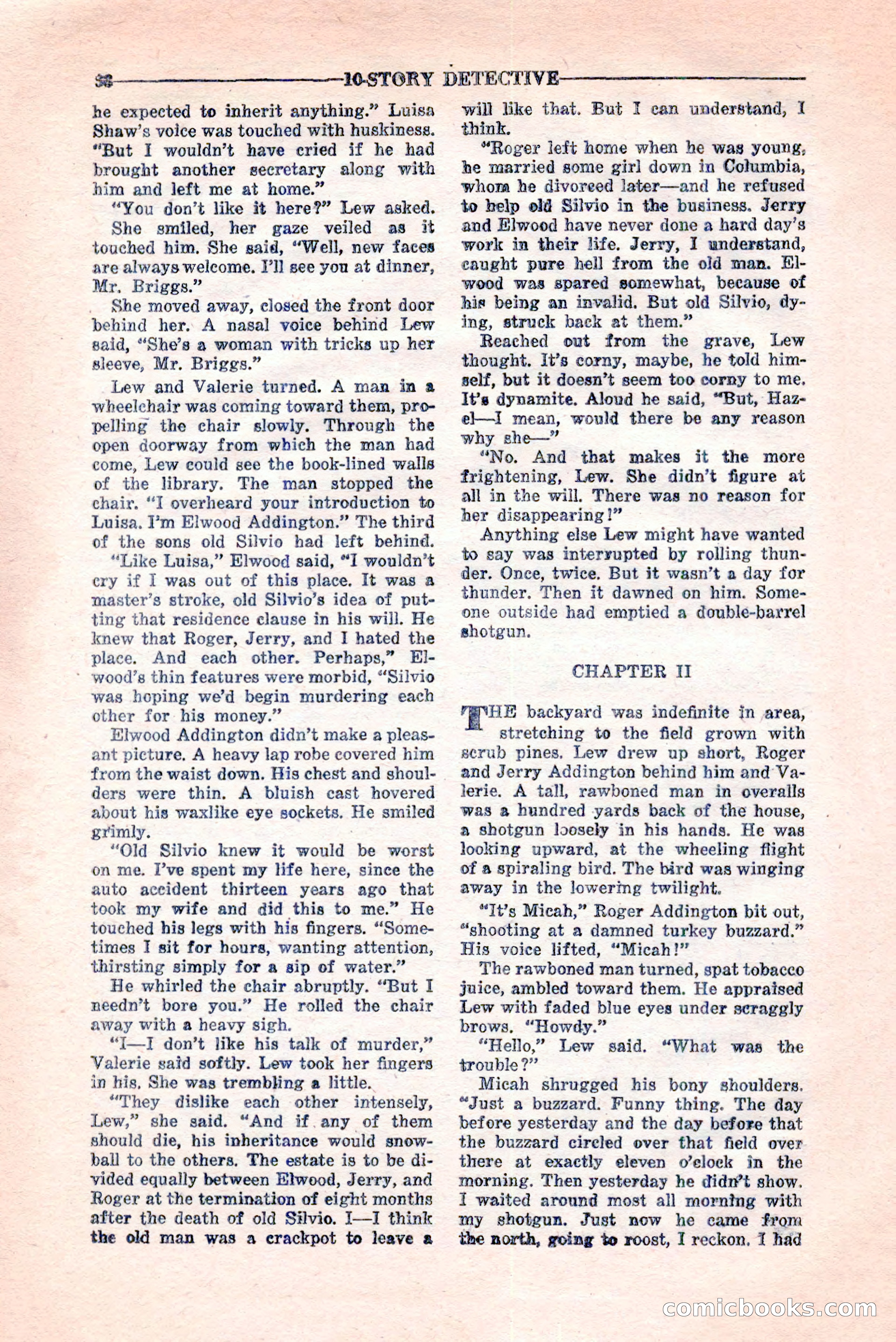 10-Story Detective, February 1946 — page 40 of 84