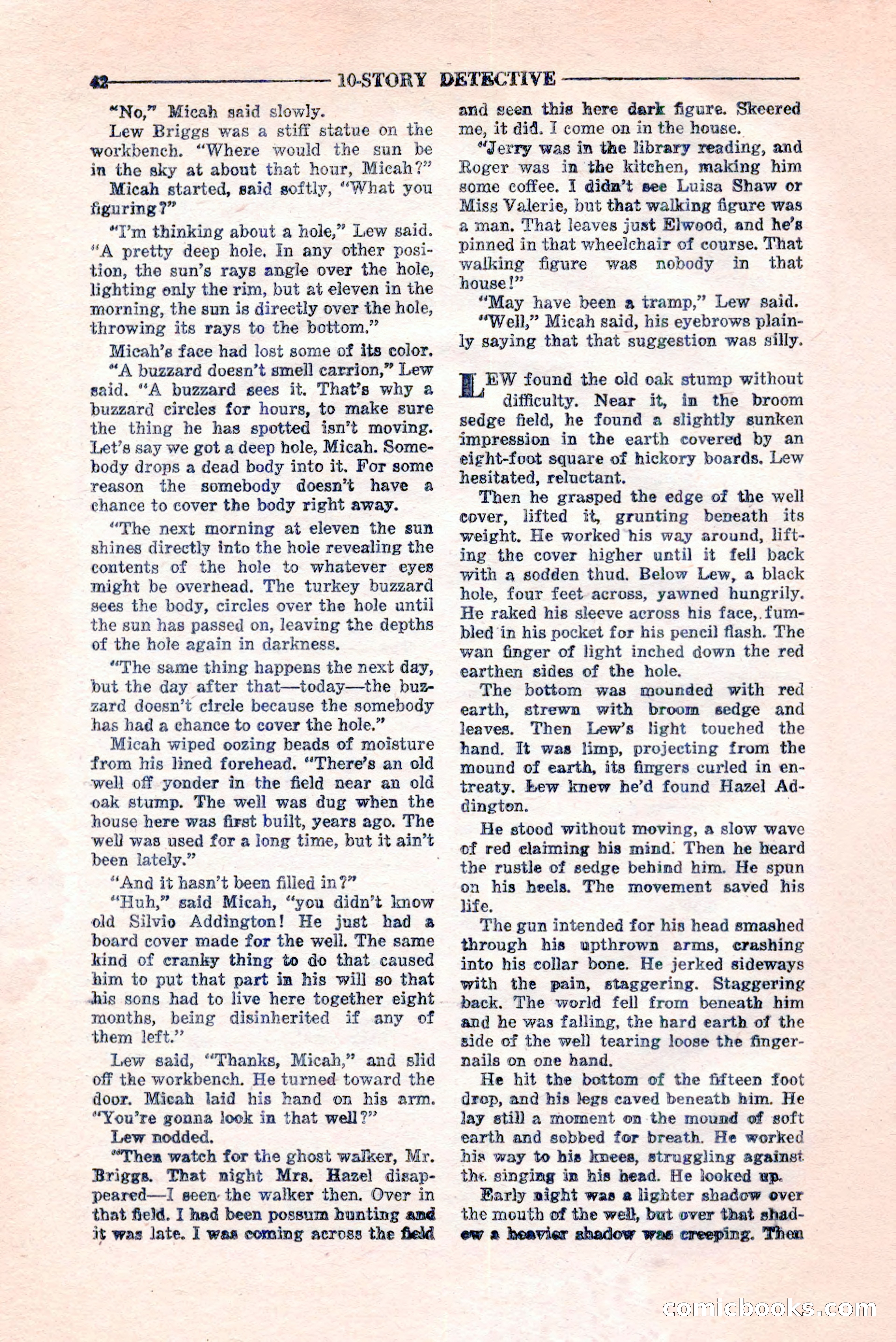 10-Story Detective, February 1946 — page 44 of 84