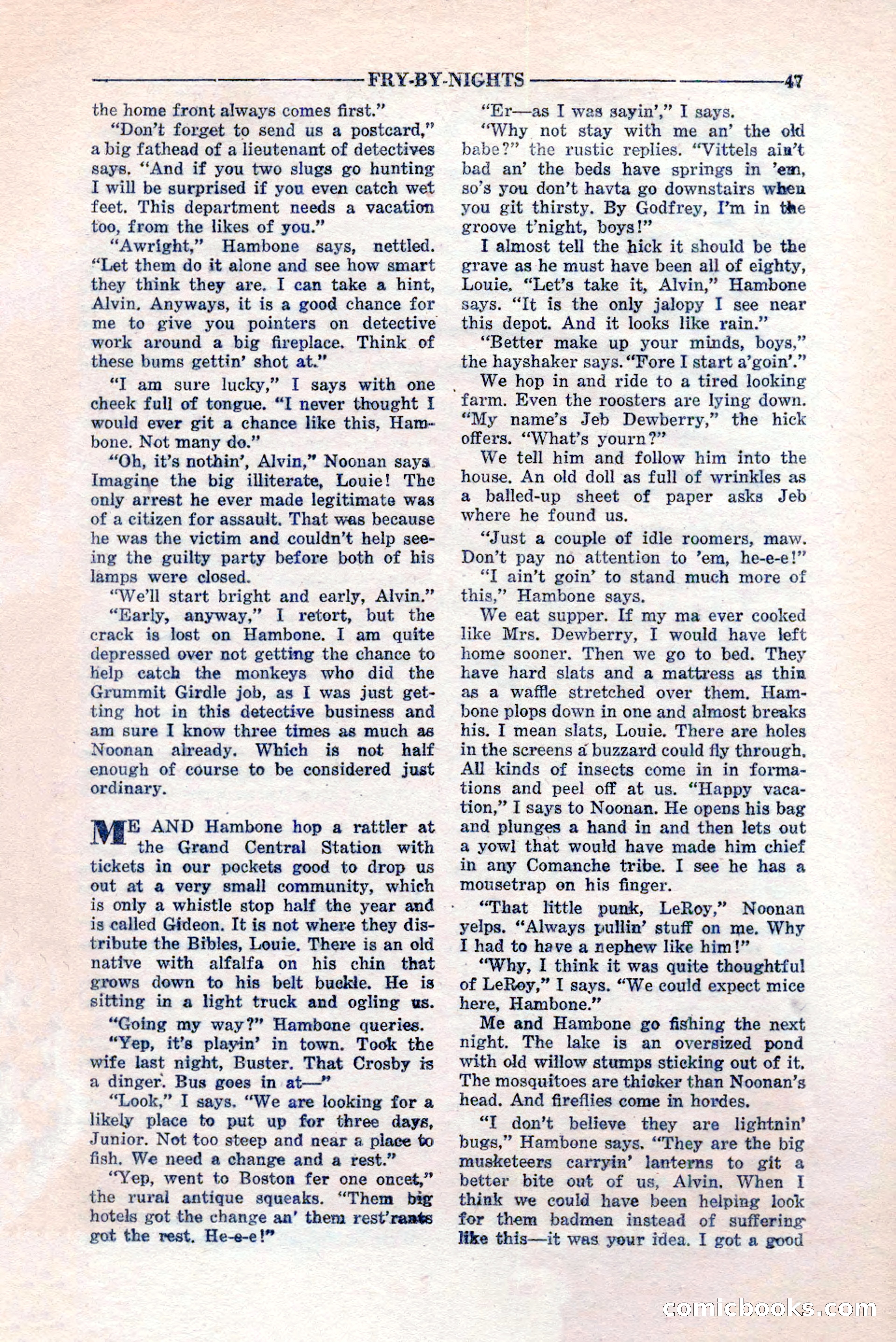 10-Story Detective, February 1946 — page 49 of 84