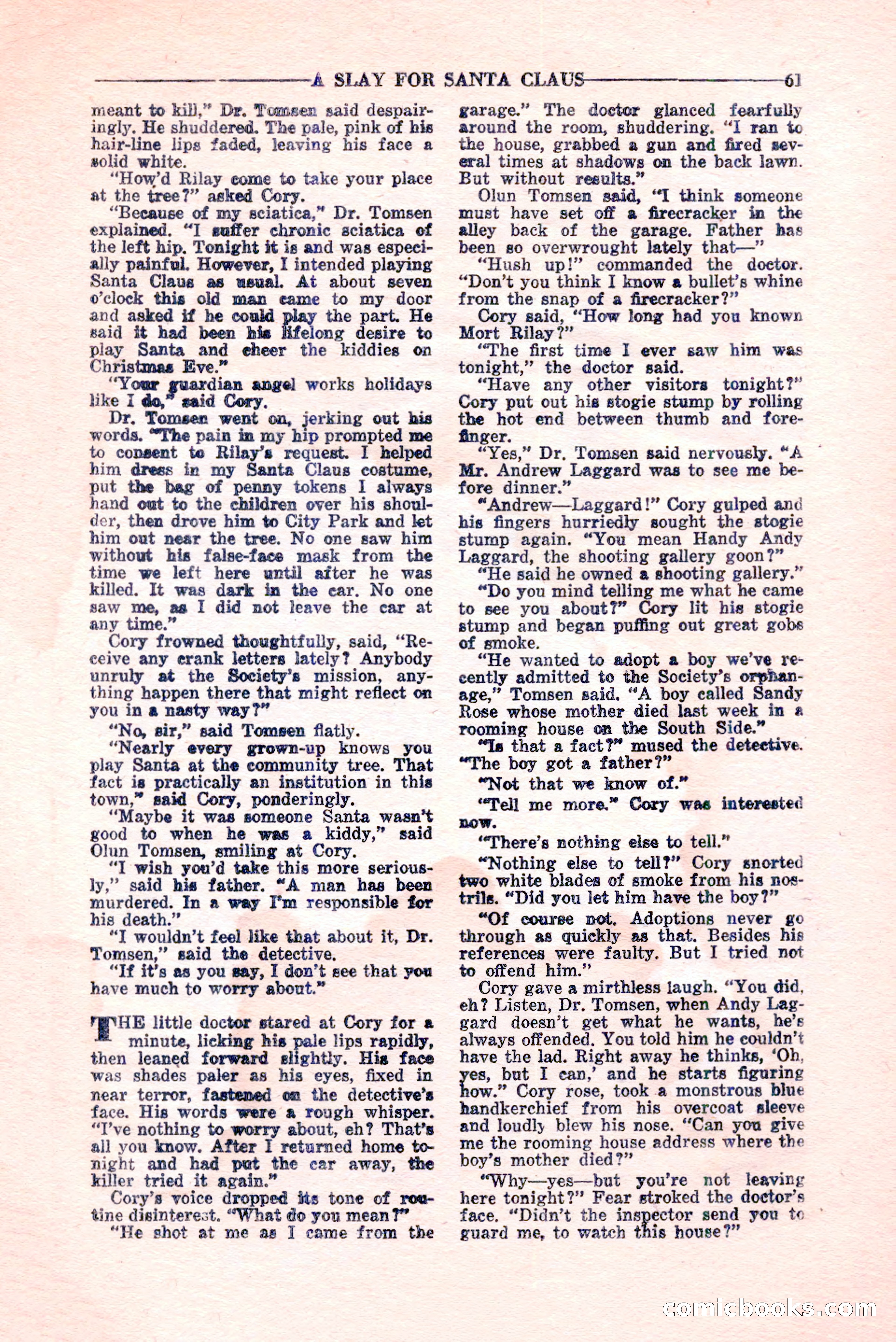10-Story Detective, February 1946 — page 63 of 84