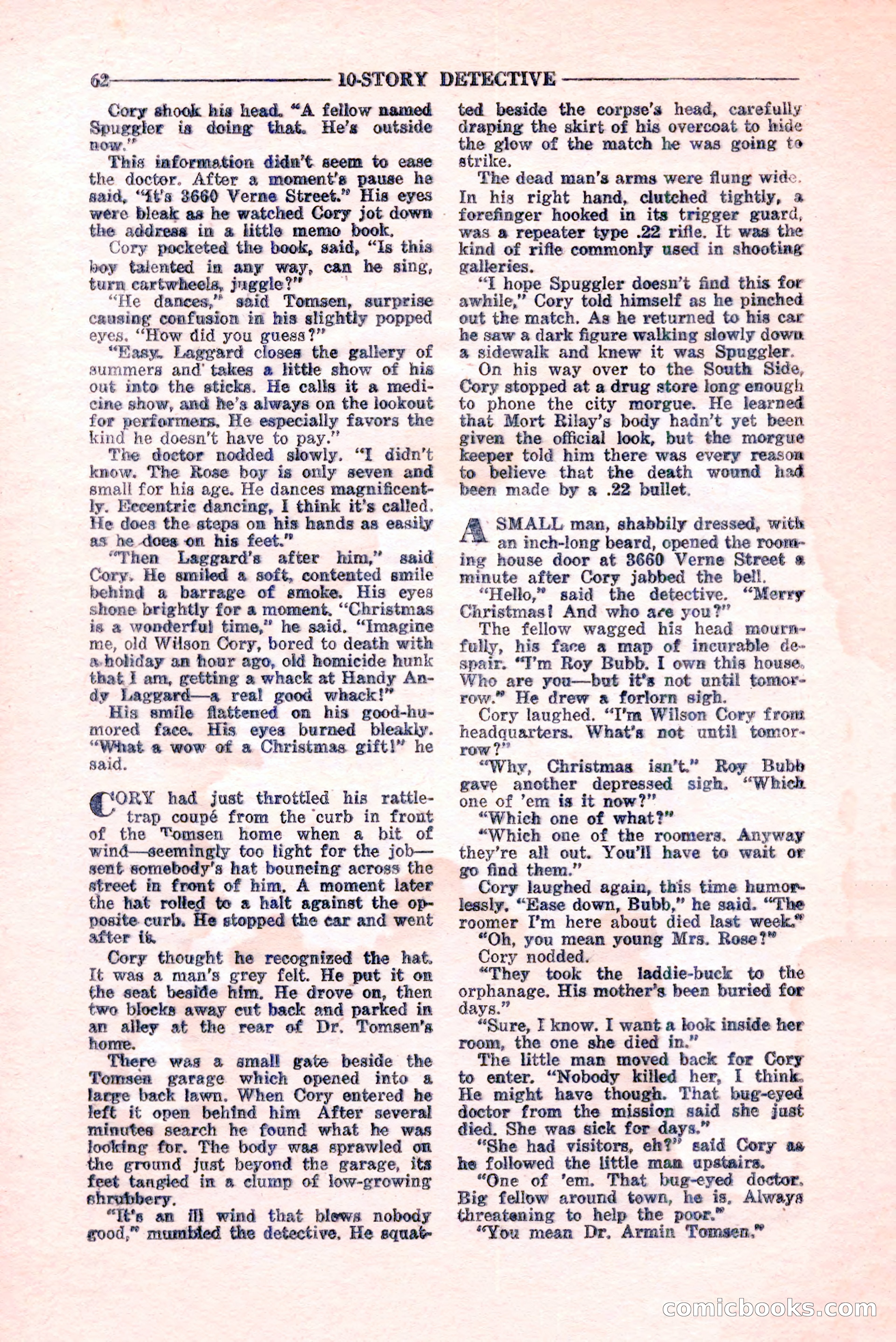 10-Story Detective, February 1946 — page 64 of 84
