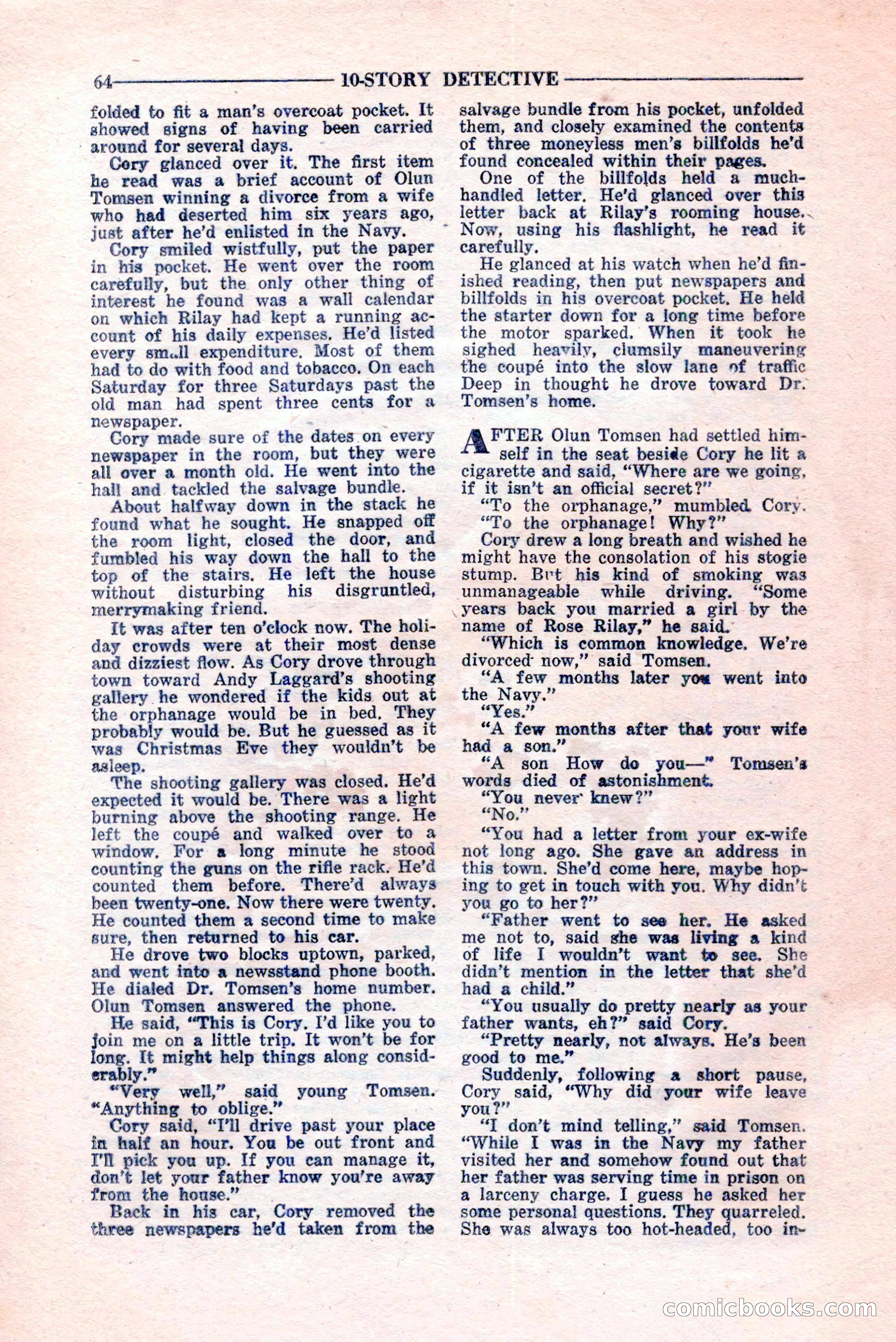 10-Story Detective, February 1946 — page 66 of 84