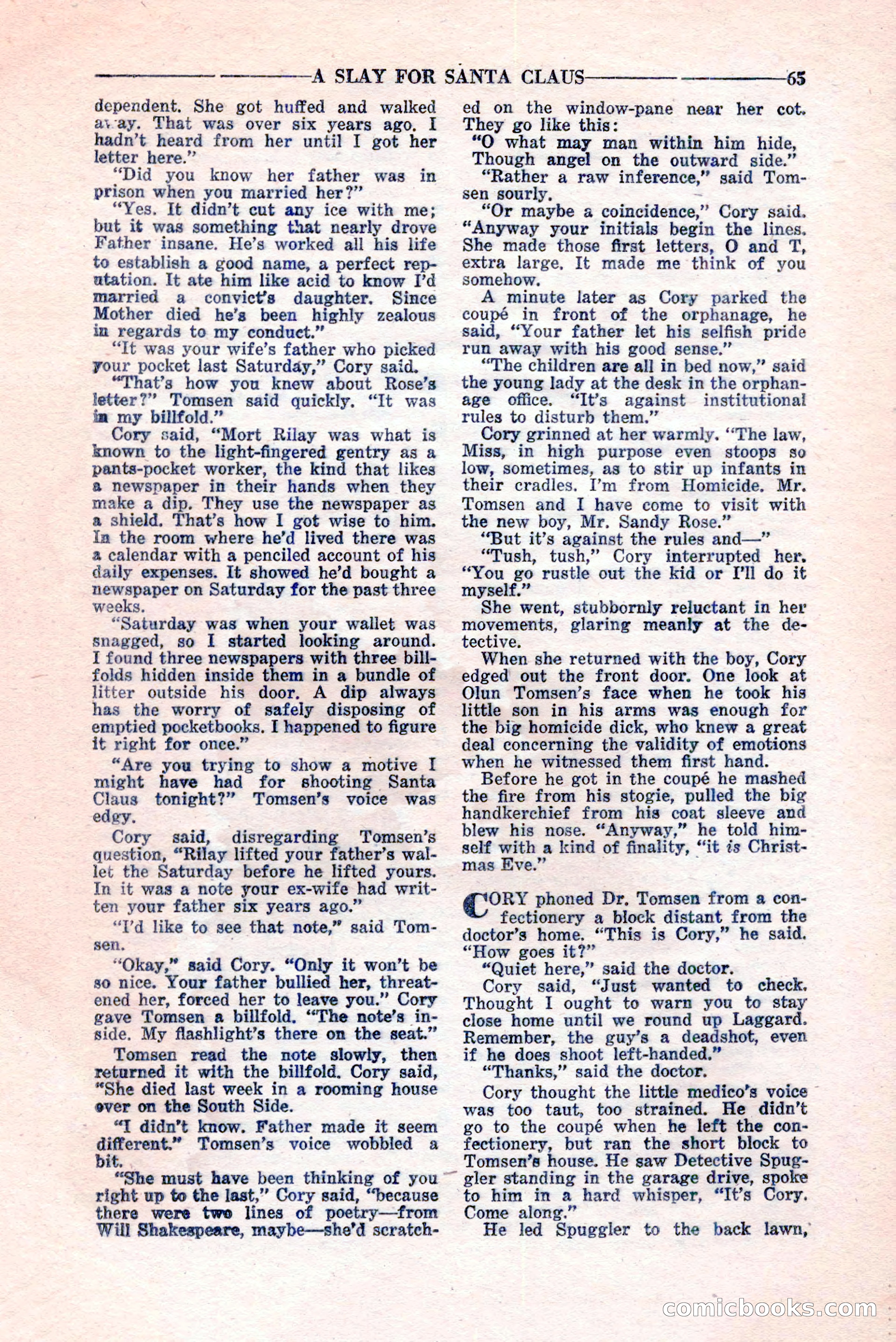 10-Story Detective, February 1946 — page 67 of 84