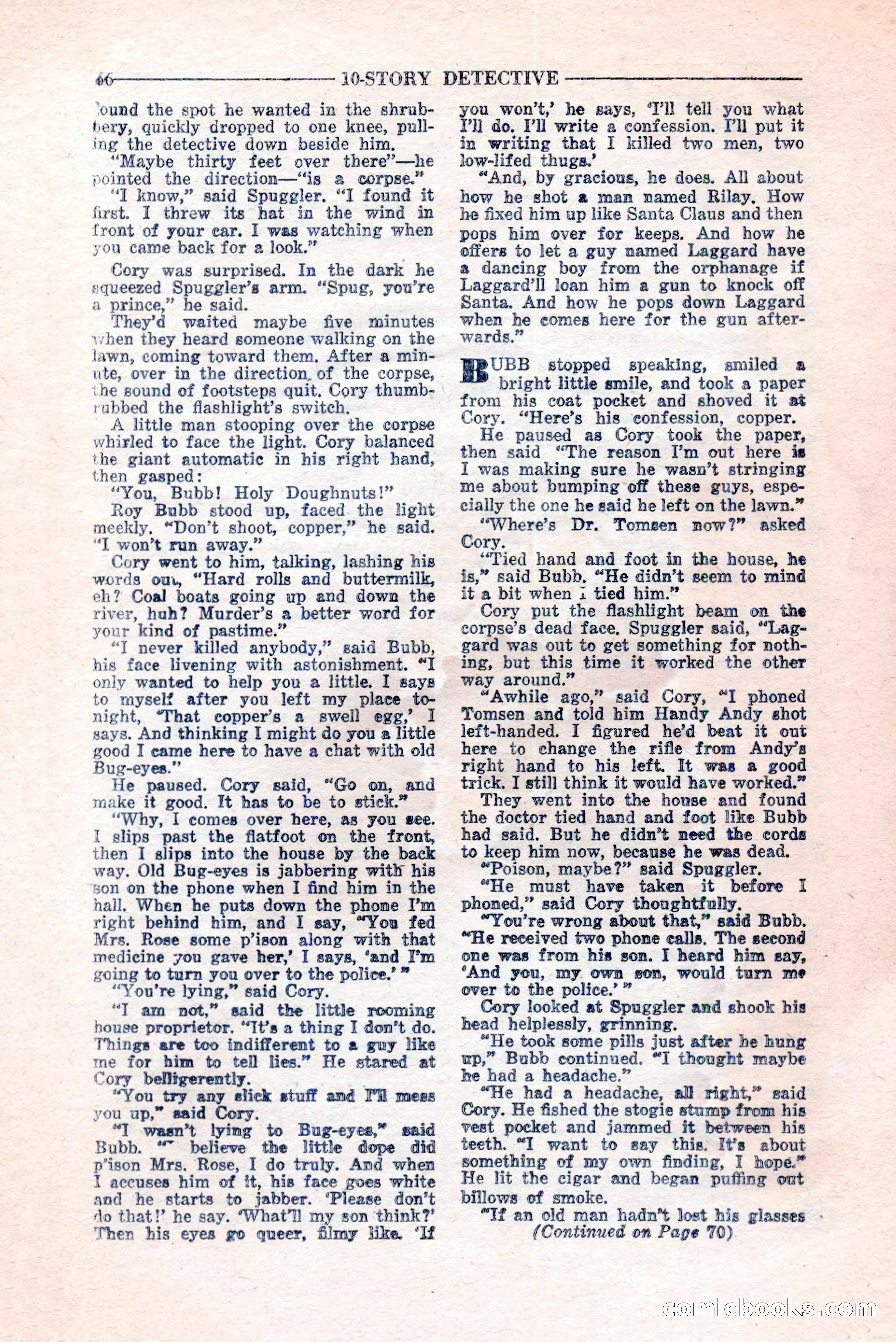 10-Story Detective, February 1946 — page 68 of 84