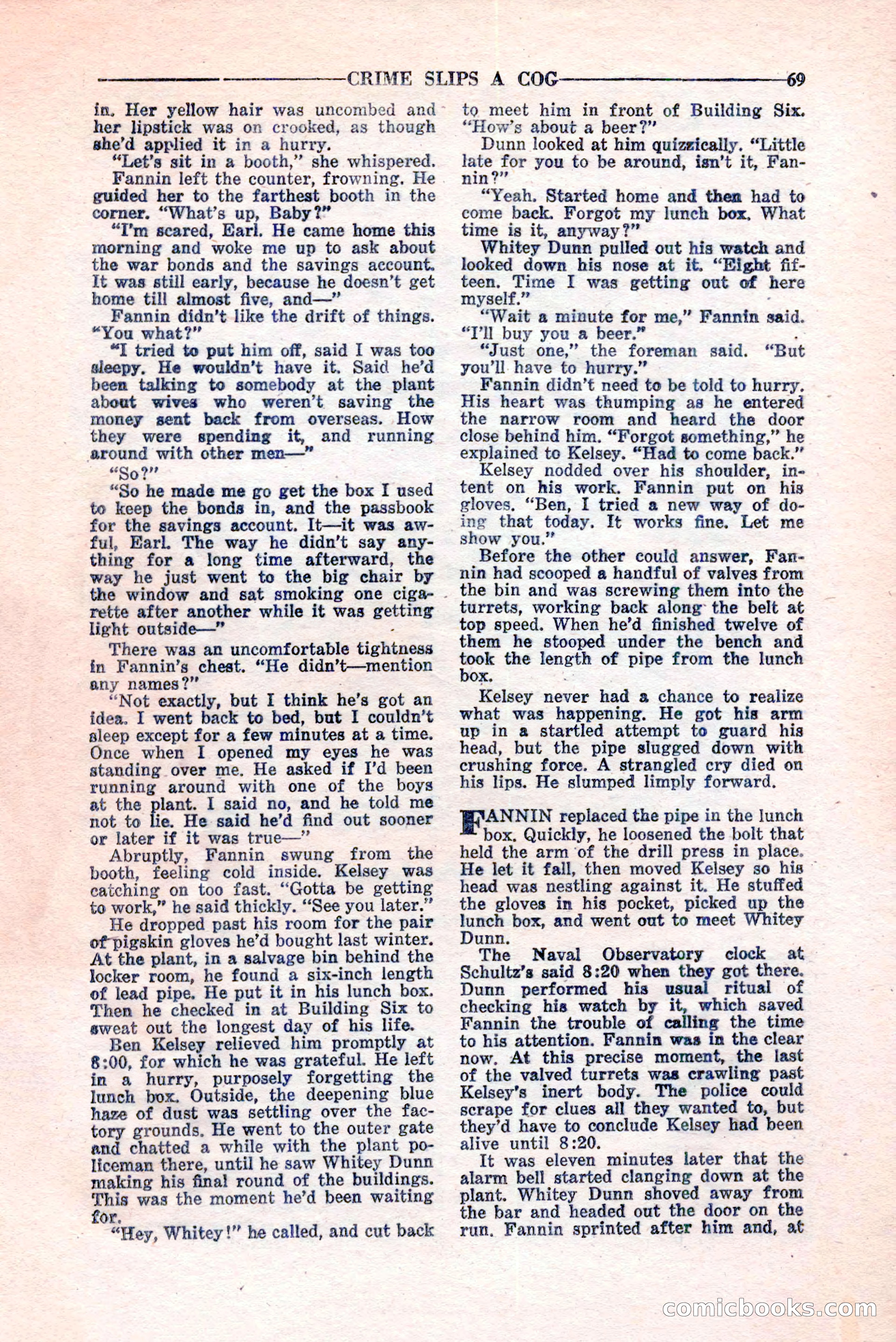 10-Story Detective, February 1946 — page 71 of 84