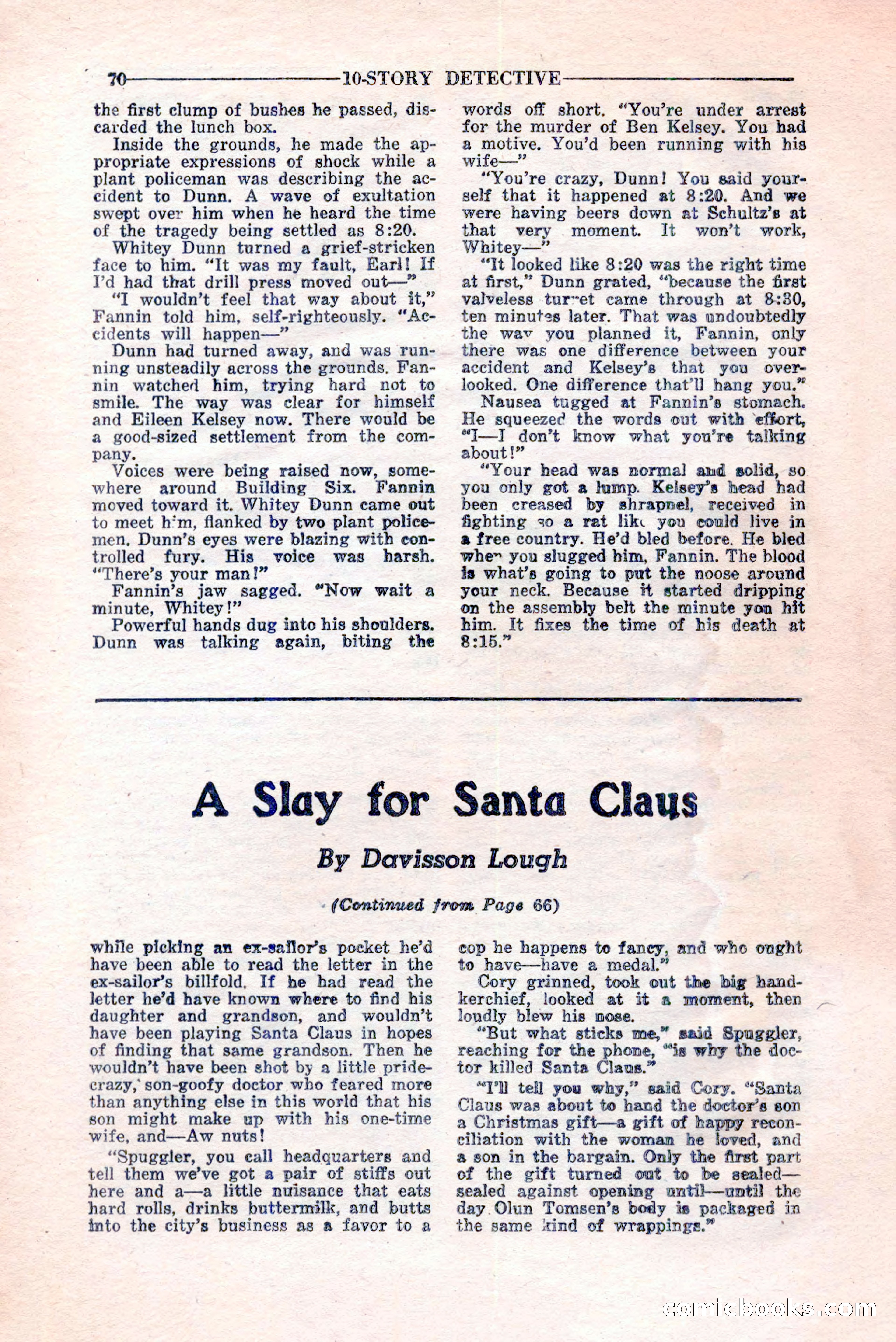 10-Story Detective, February 1946 — page 72 of 84
