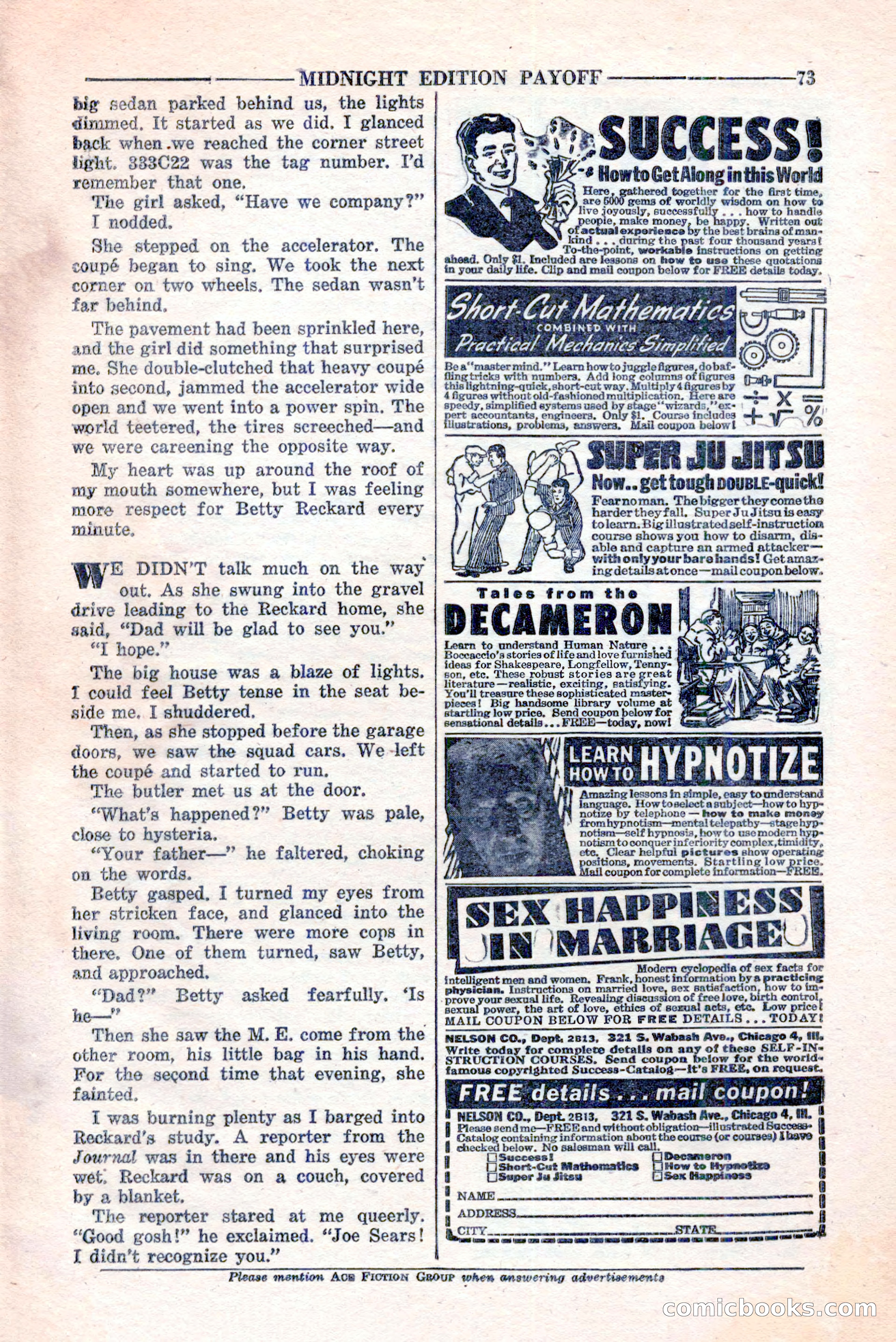 10-Story Detective, February 1946 — page 75 of 84