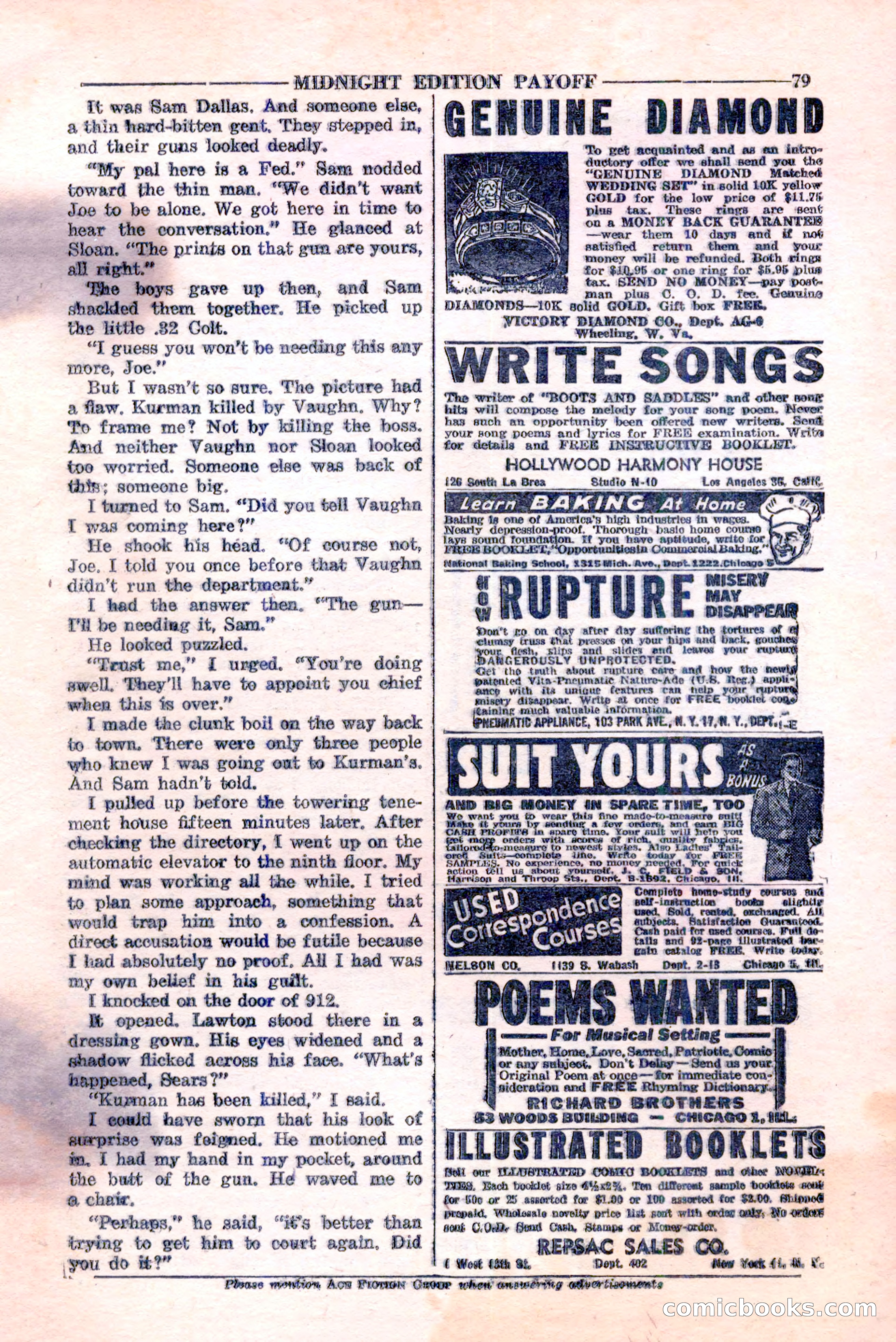 10-Story Detective, February 1946 — page 81 of 84