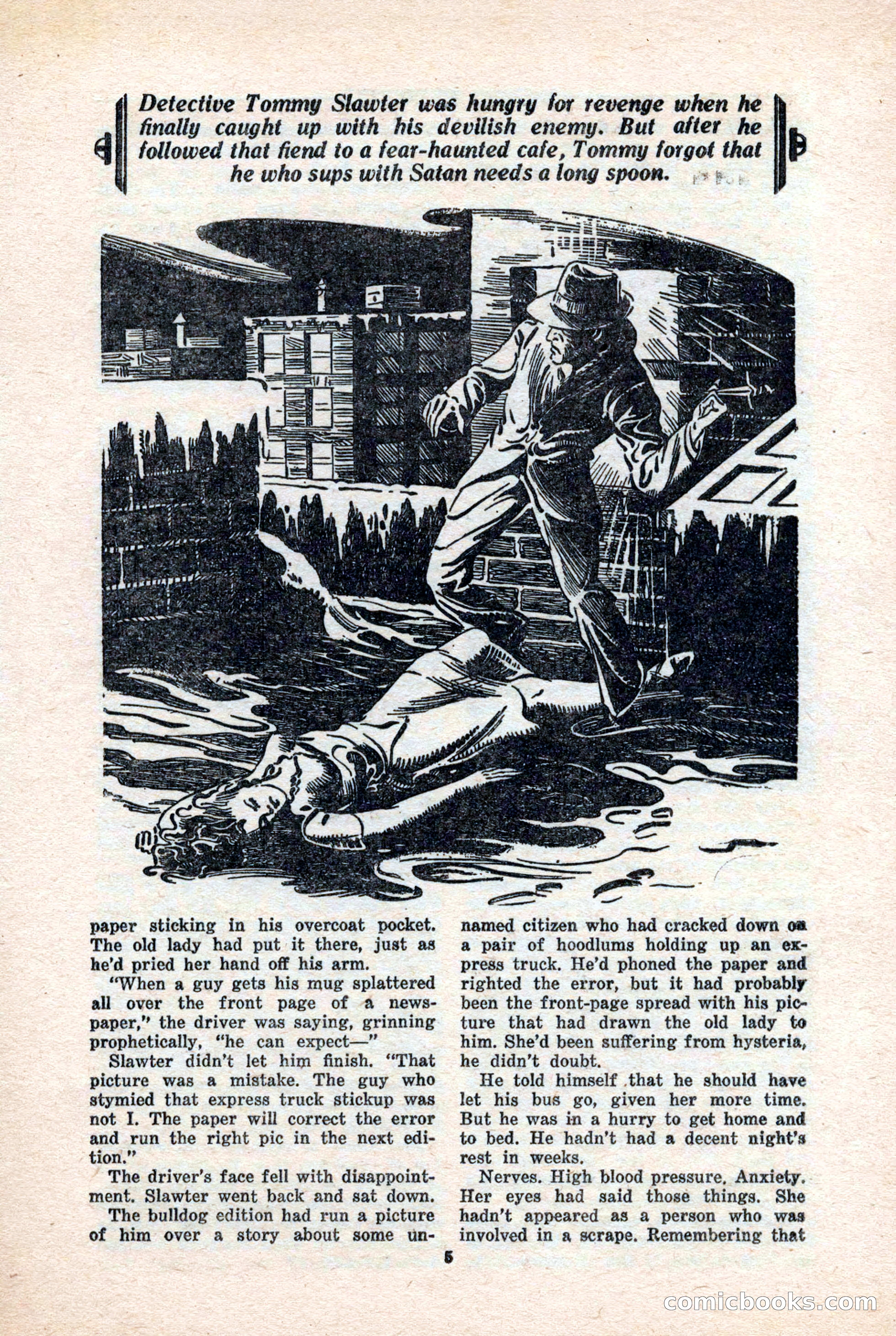 10-Story Detective Magazine, April 1946 — page 7 of 84