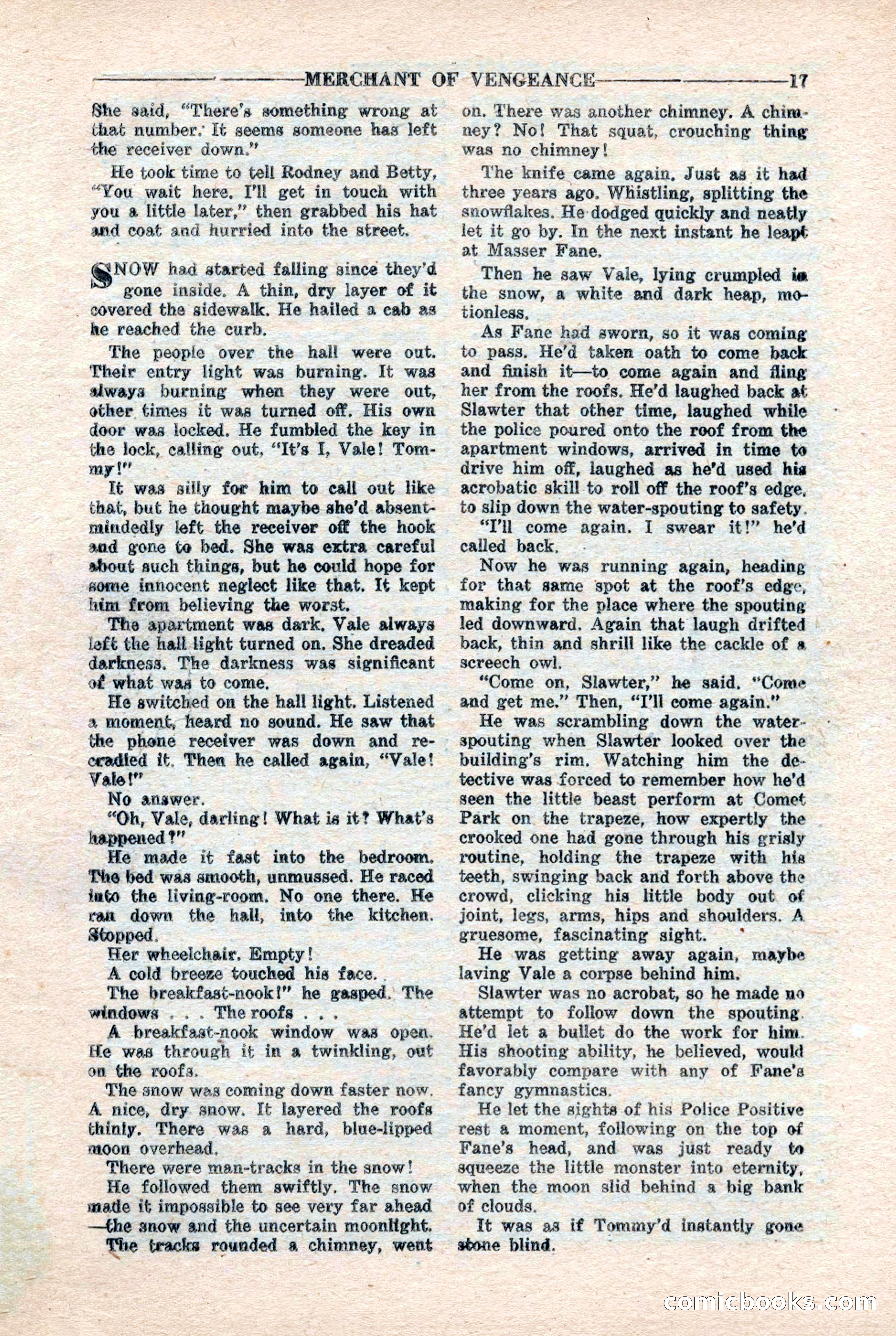 10-Story Detective Magazine, April 1946 — page 19 of 84