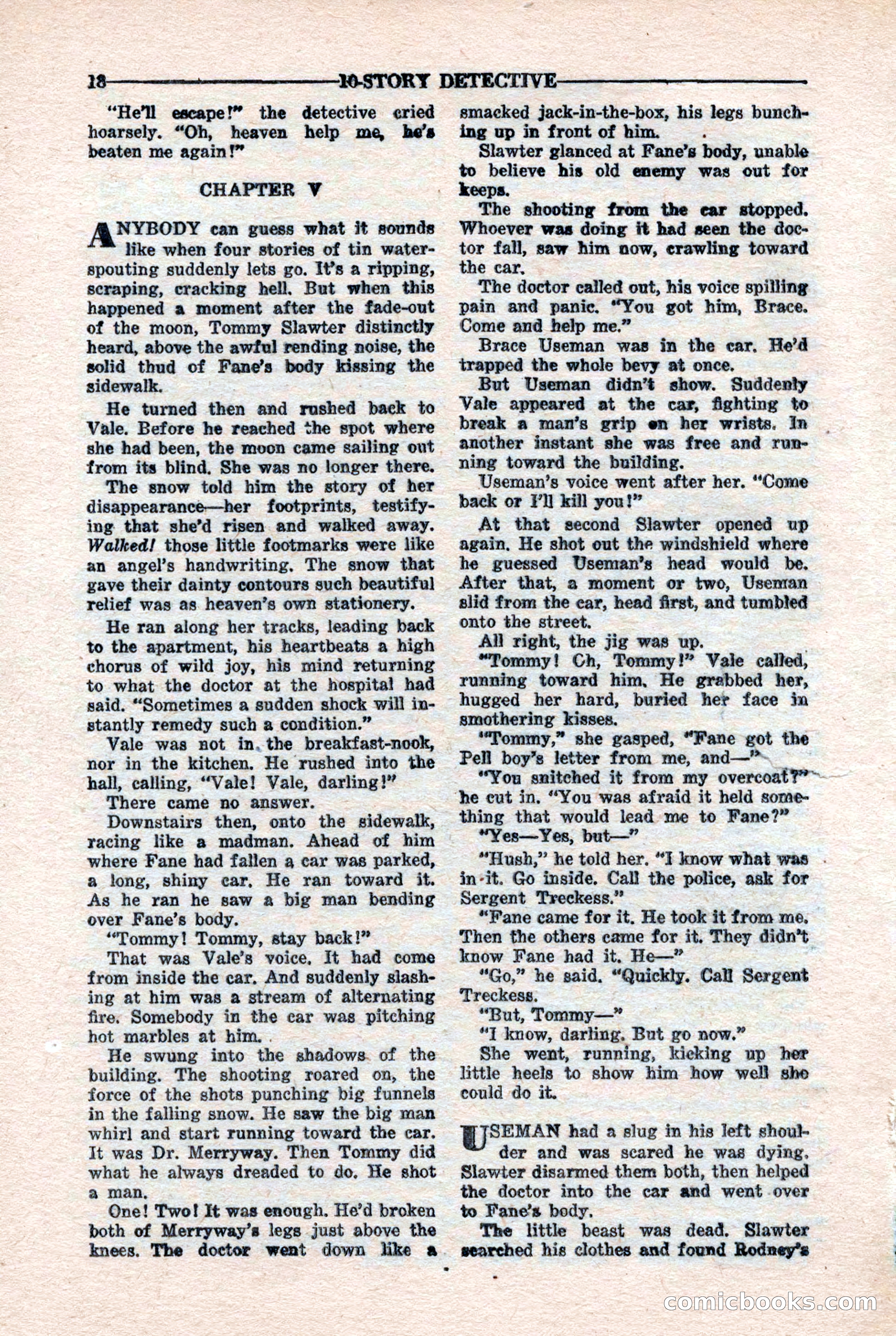 10-Story Detective Magazine, April 1946 — page 20 of 84