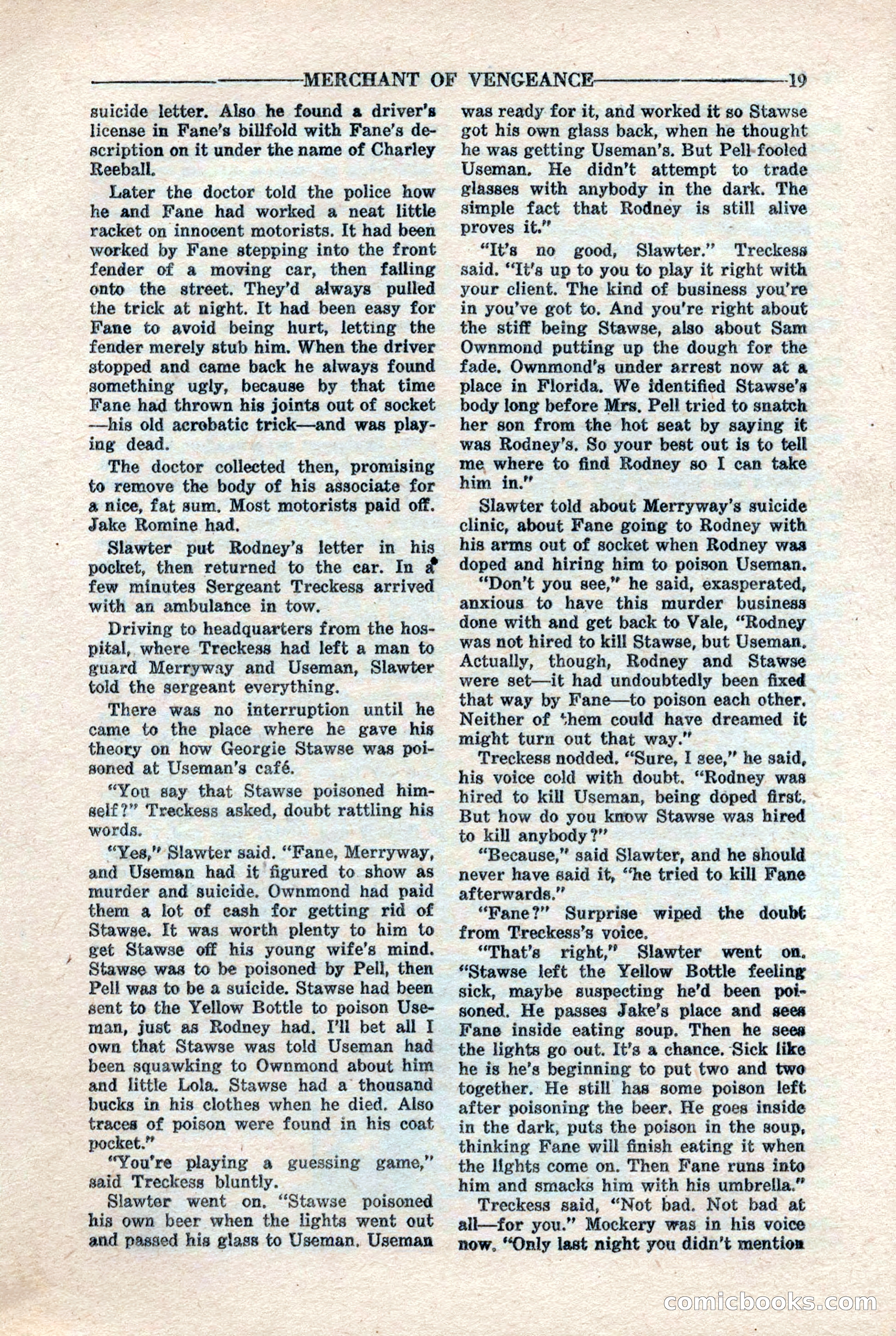 10-Story Detective Magazine, April 1946 — page 21 of 84