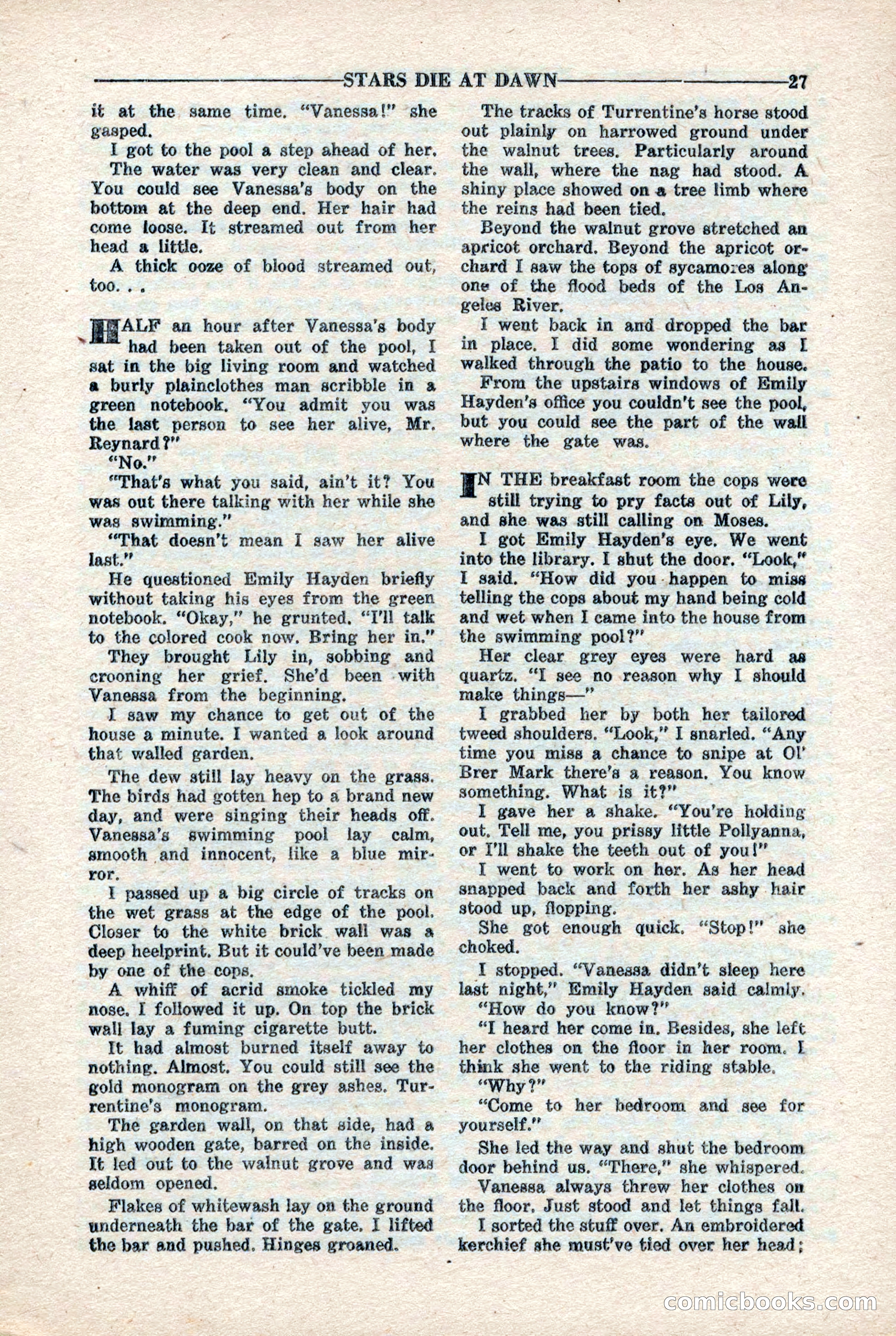 10-Story Detective Magazine, April 1946 — page 29 of 84