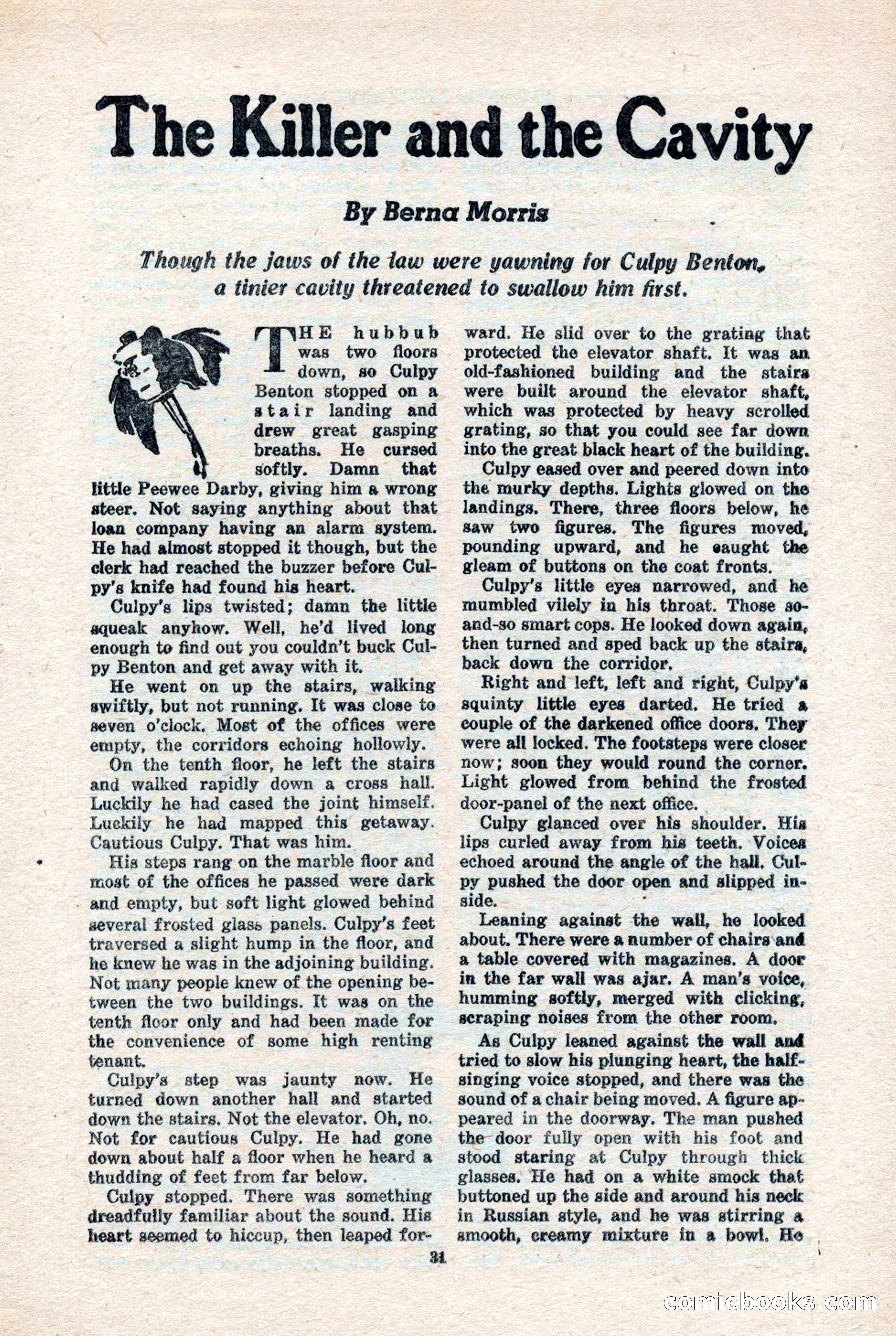 10-Story Detective Magazine, April 1946 — page 33 of 84