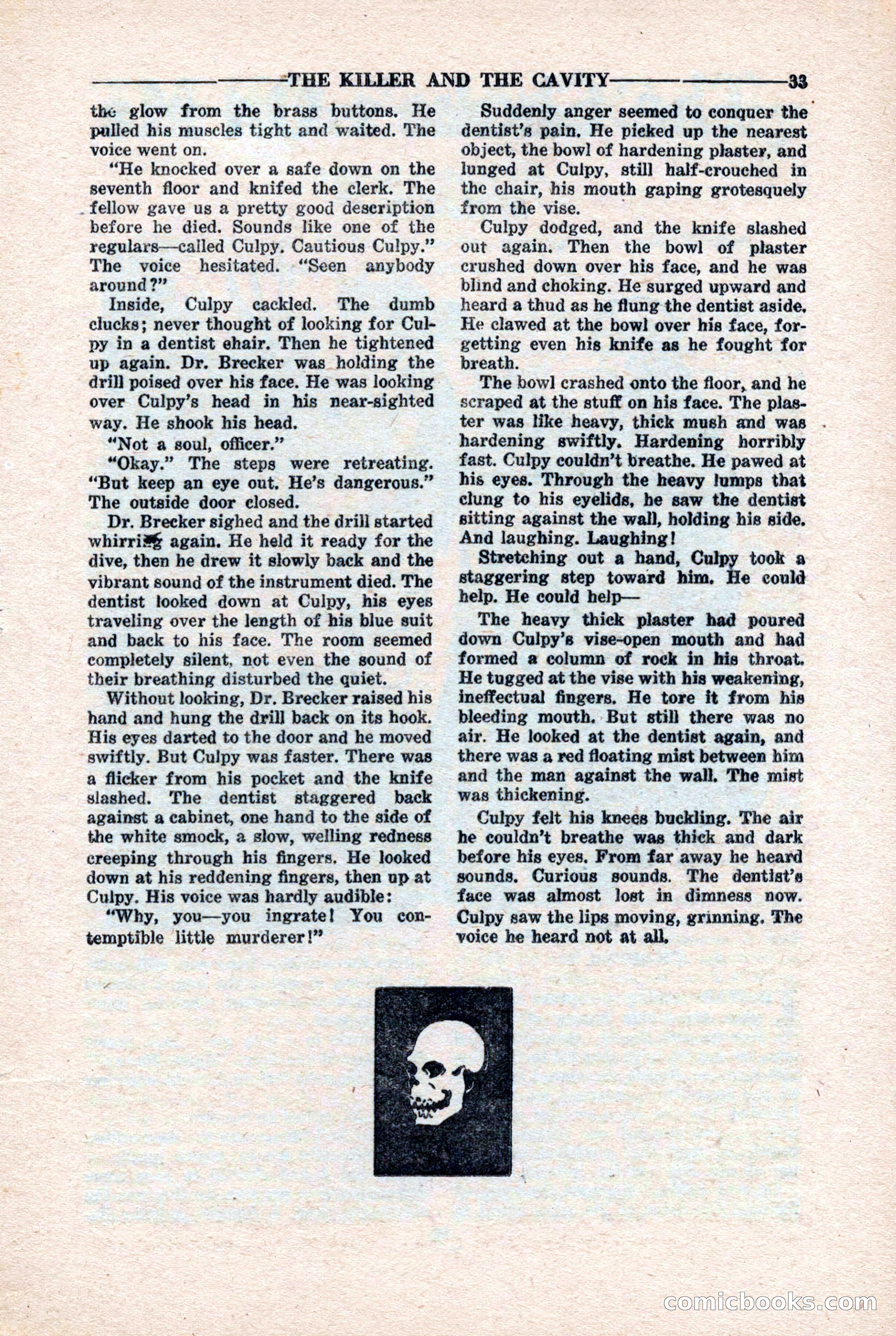 10-Story Detective Magazine, April 1946 — page 35 of 84