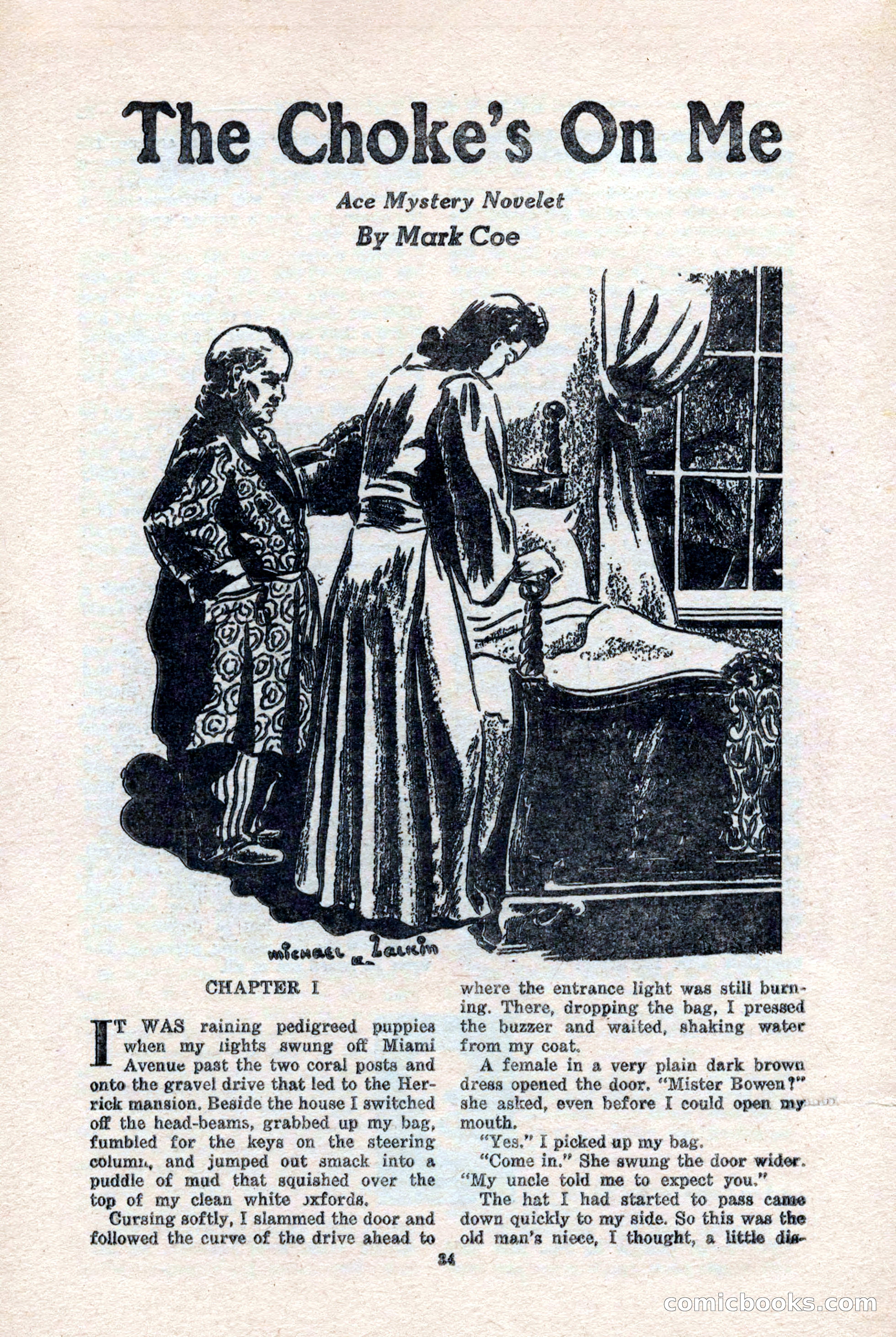 10-Story Detective Magazine, April 1946 — page 36 of 84