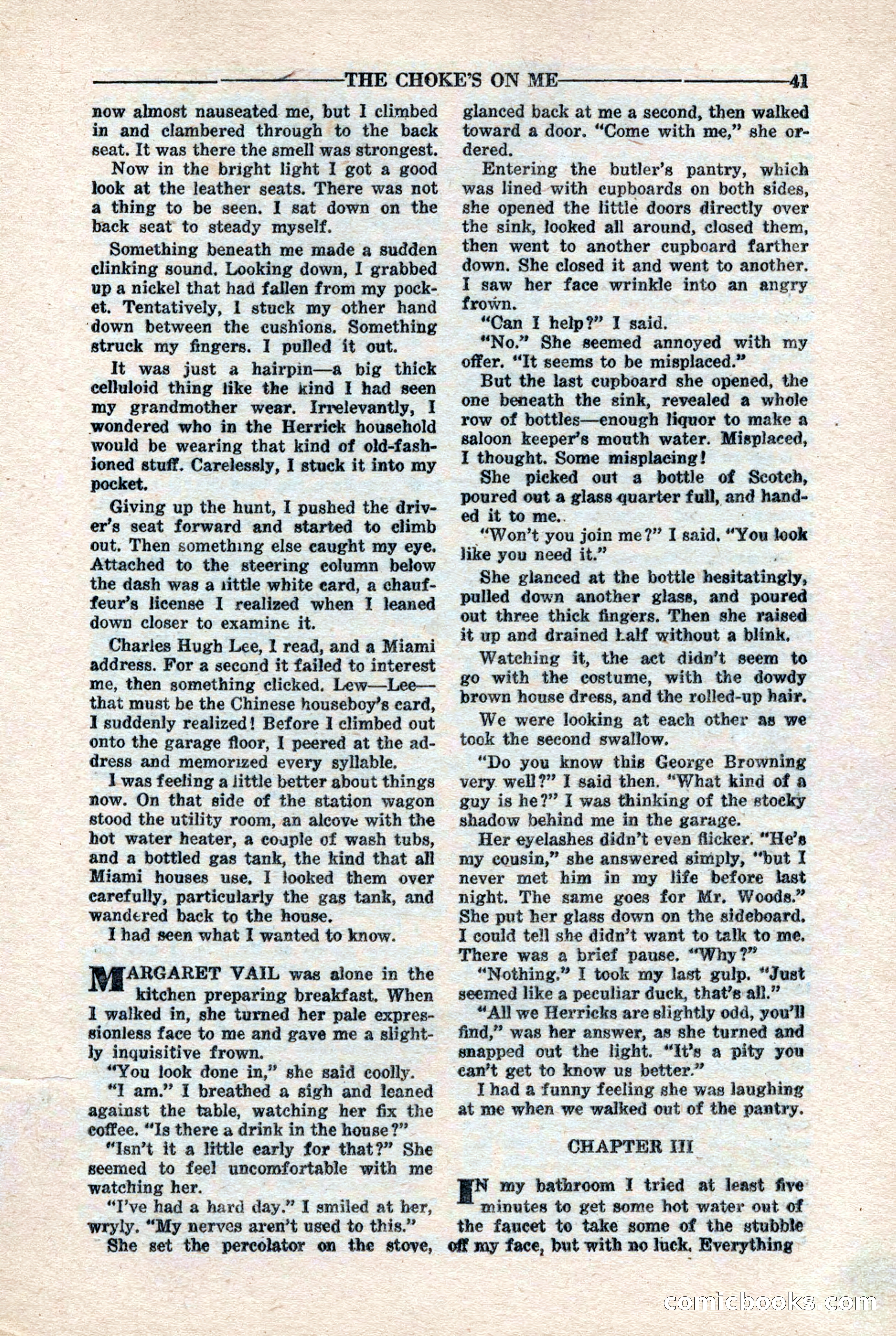 10-Story Detective Magazine, April 1946 — page 43 of 84