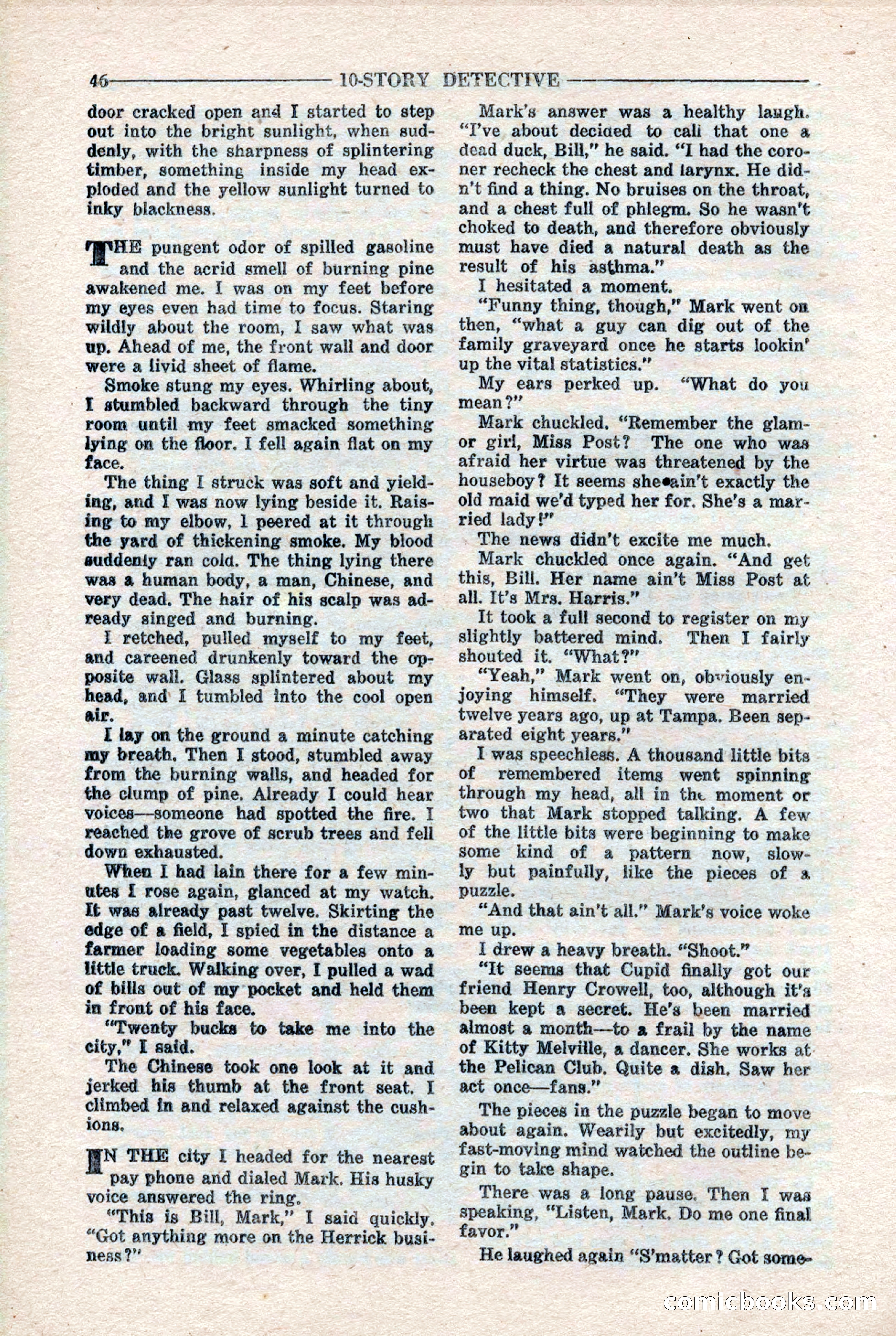 10-Story Detective Magazine, April 1946 — page 48 of 84