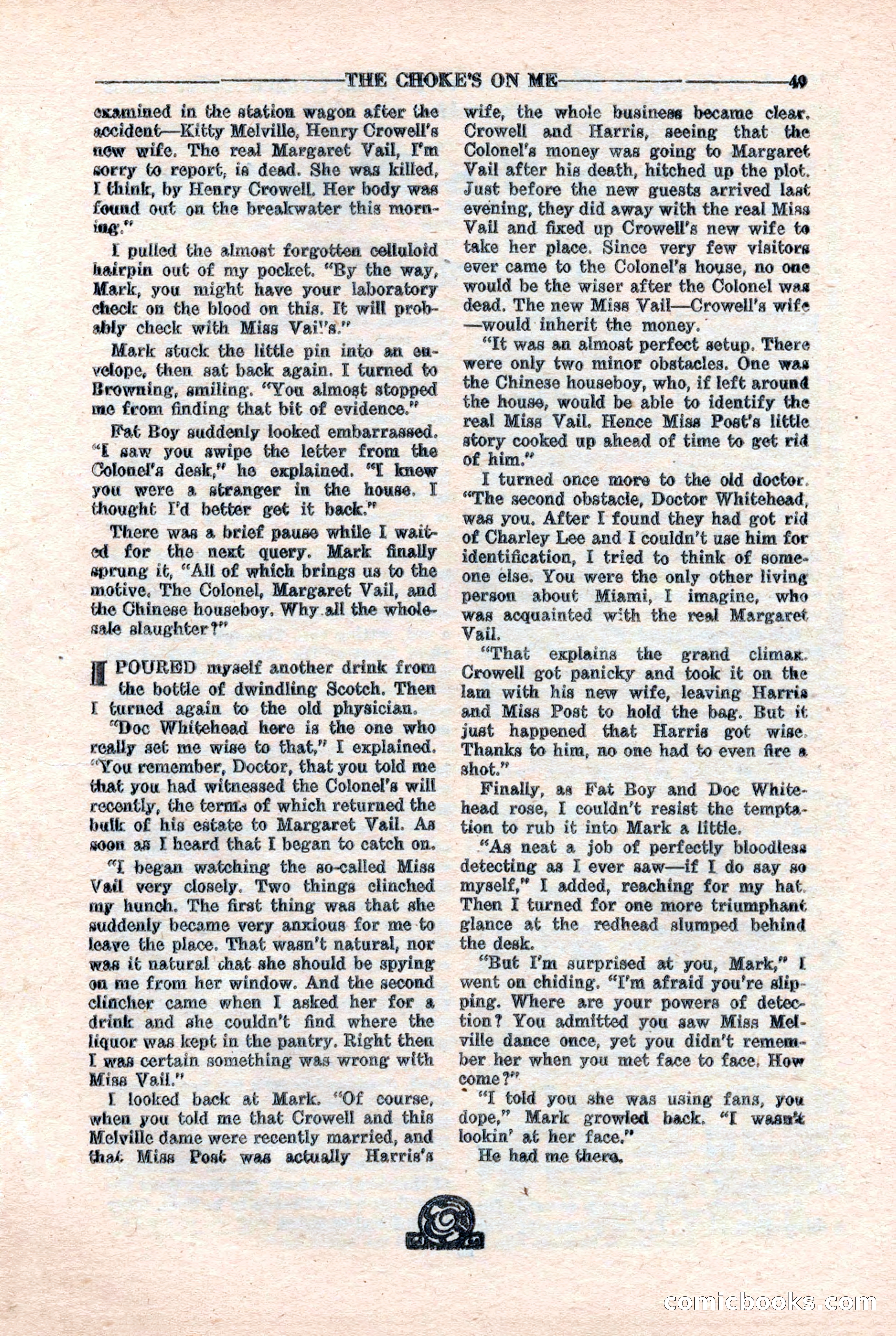 10-Story Detective Magazine, April 1946 — page 51 of 84