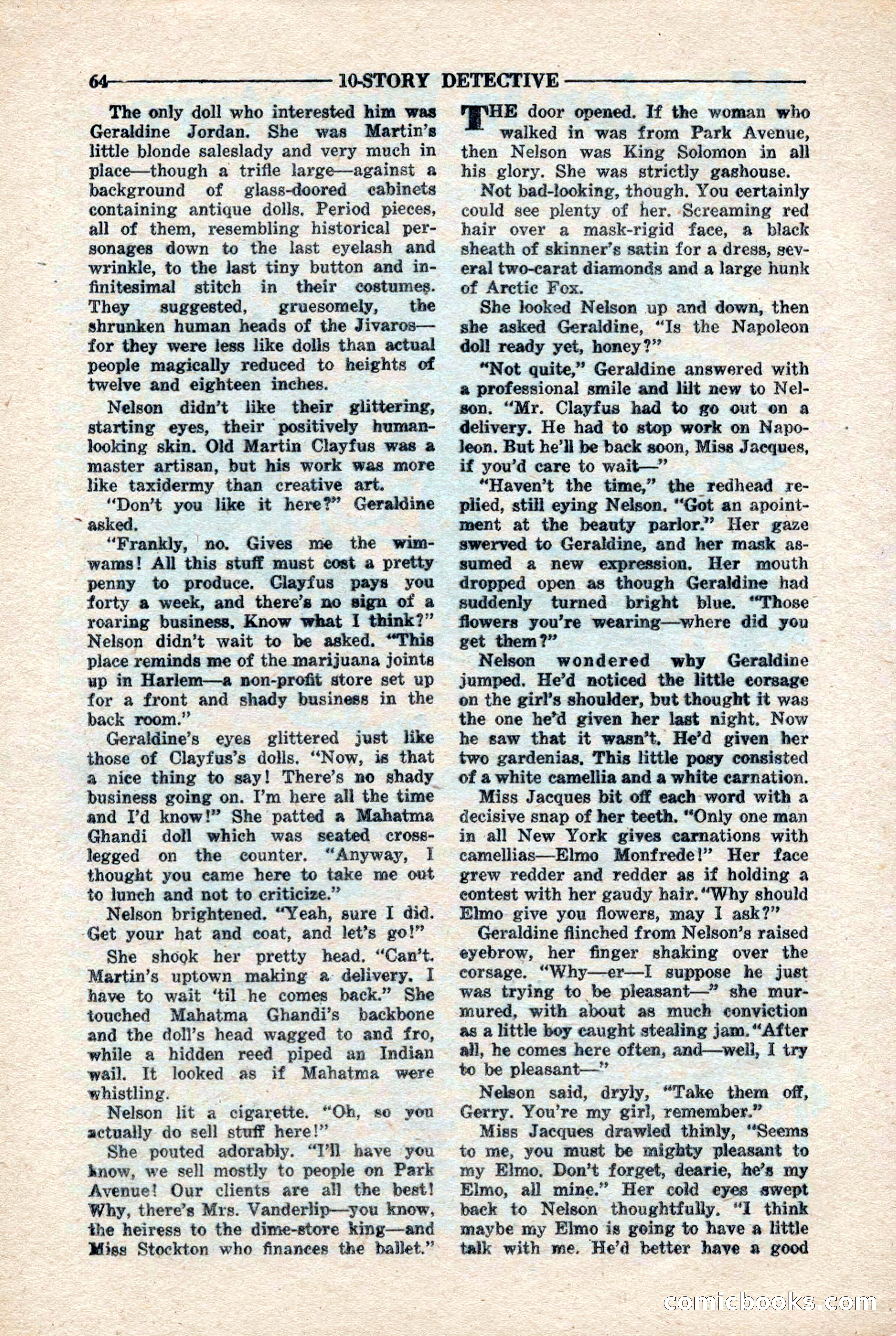 10-Story Detective Magazine, April 1946 — page 66 of 84