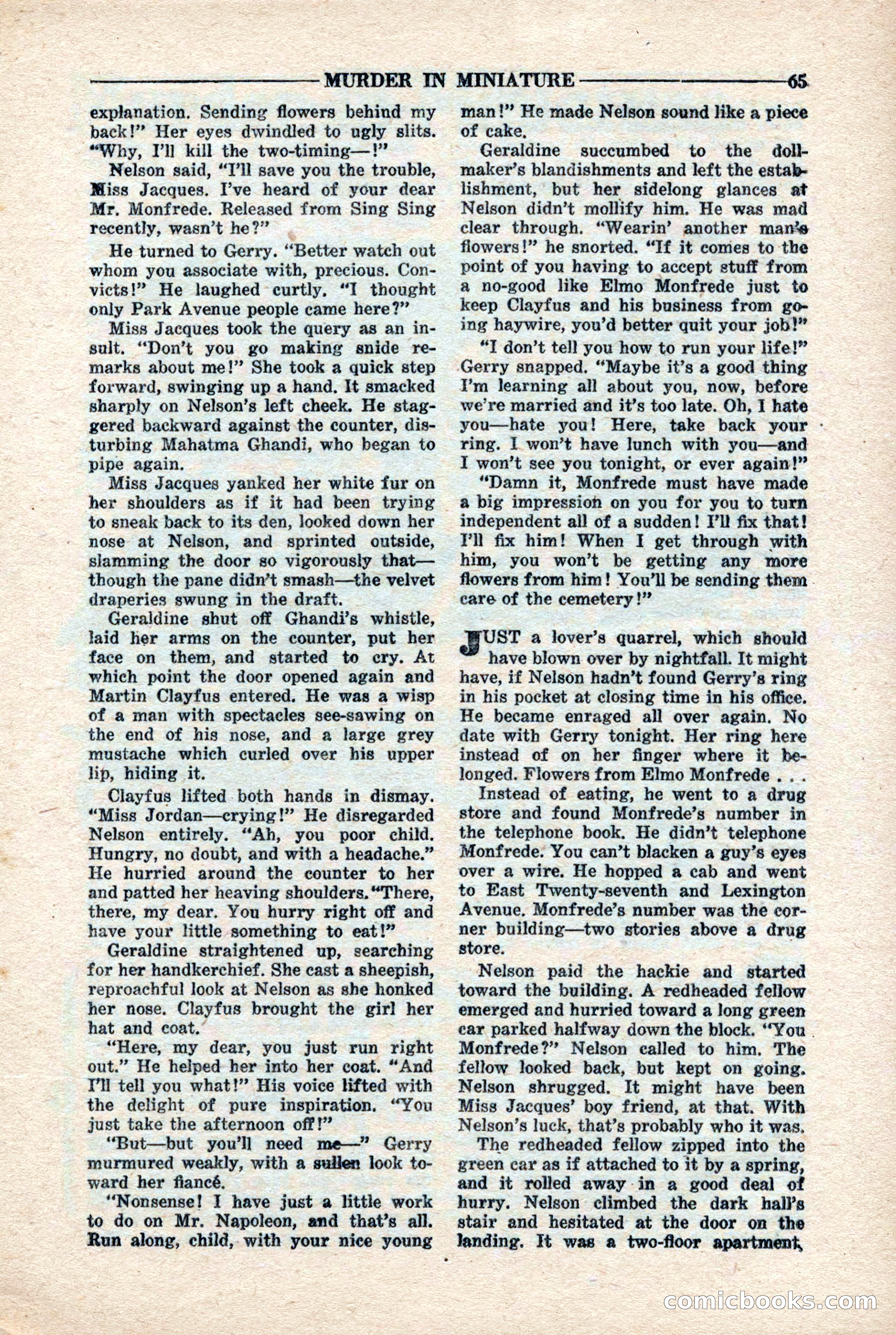 10-Story Detective Magazine, April 1946 — page 67 of 84