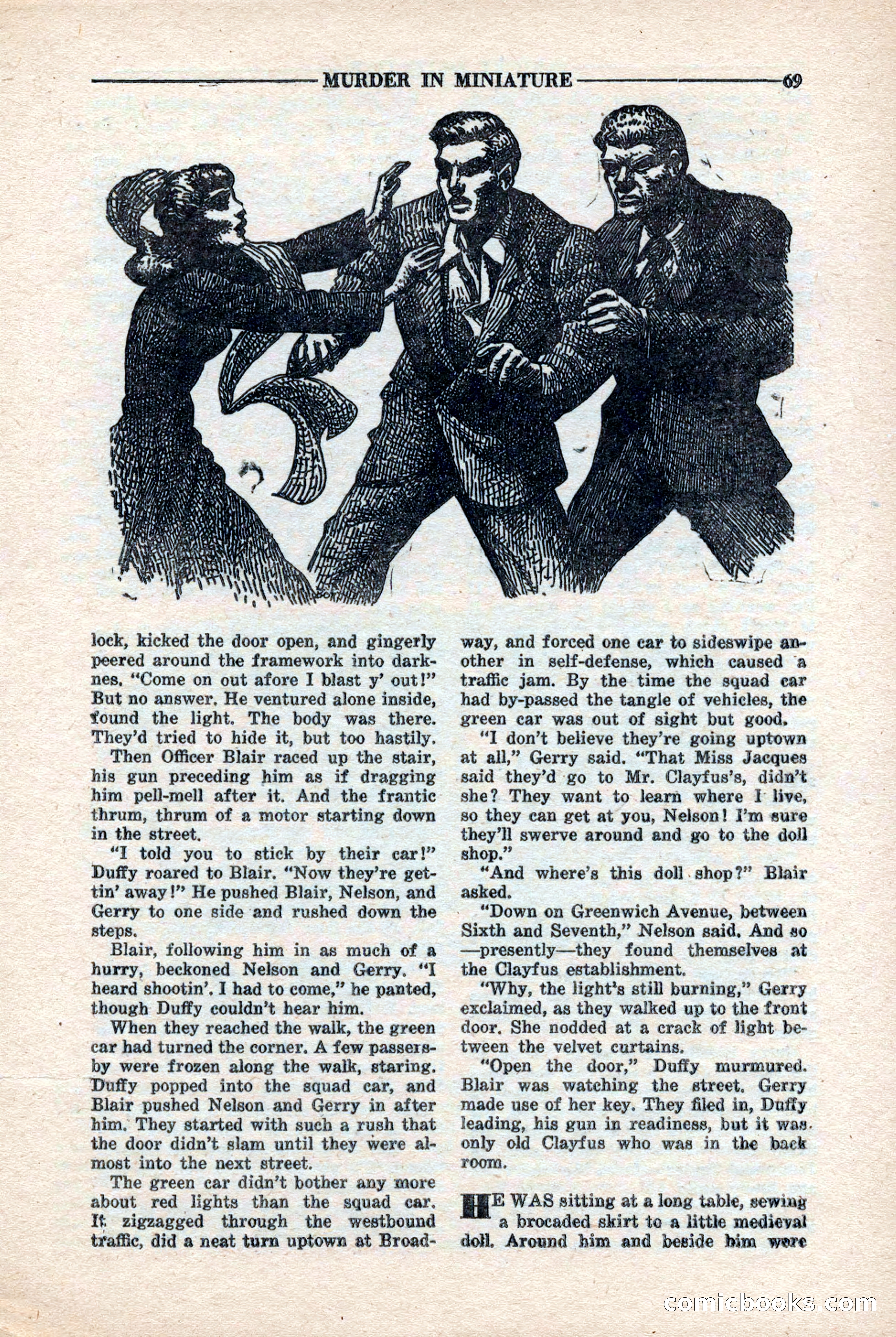 10-Story Detective Magazine, April 1946 — page 71 of 84