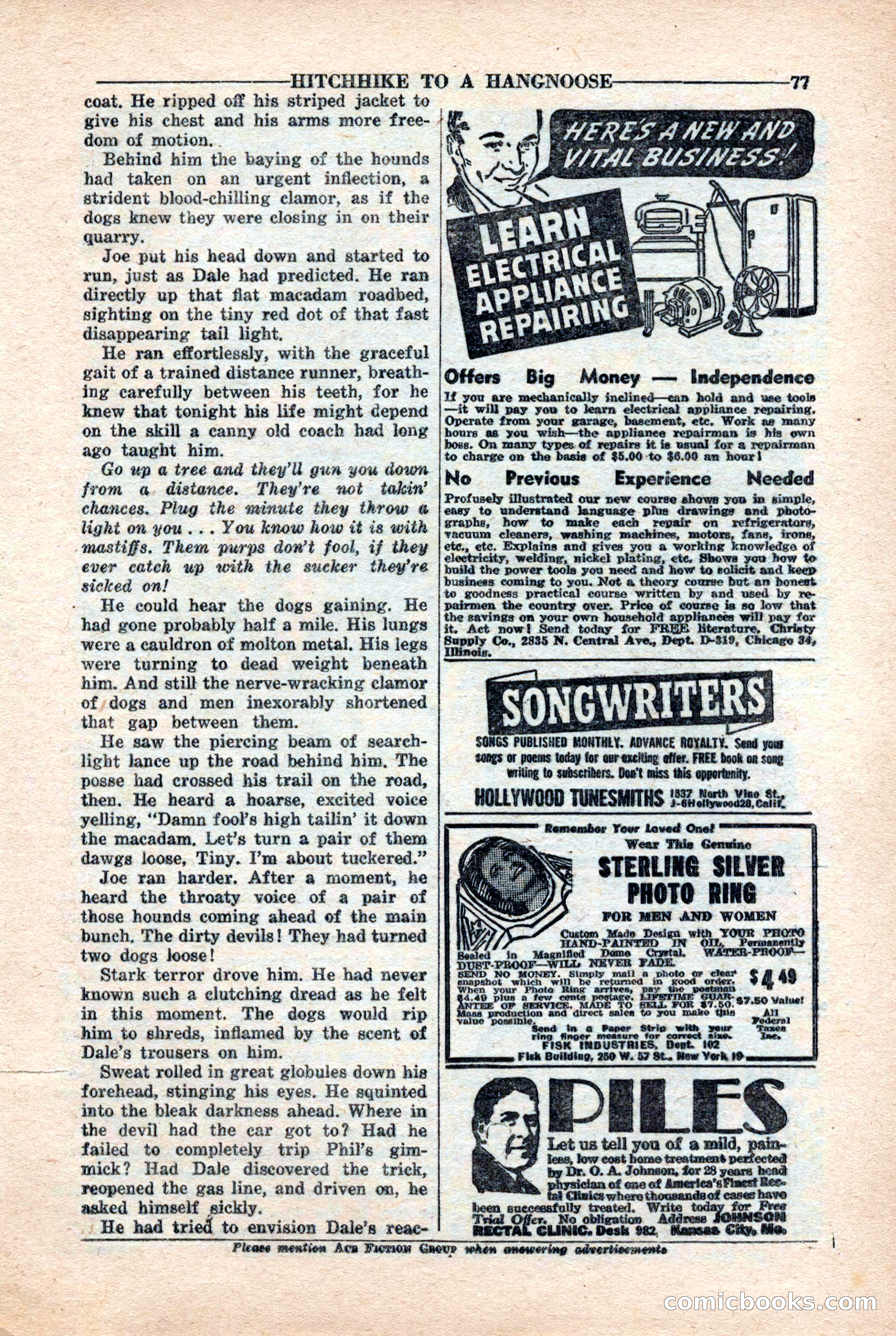 10-Story Detective Magazine, April 1946 — page 79 of 84