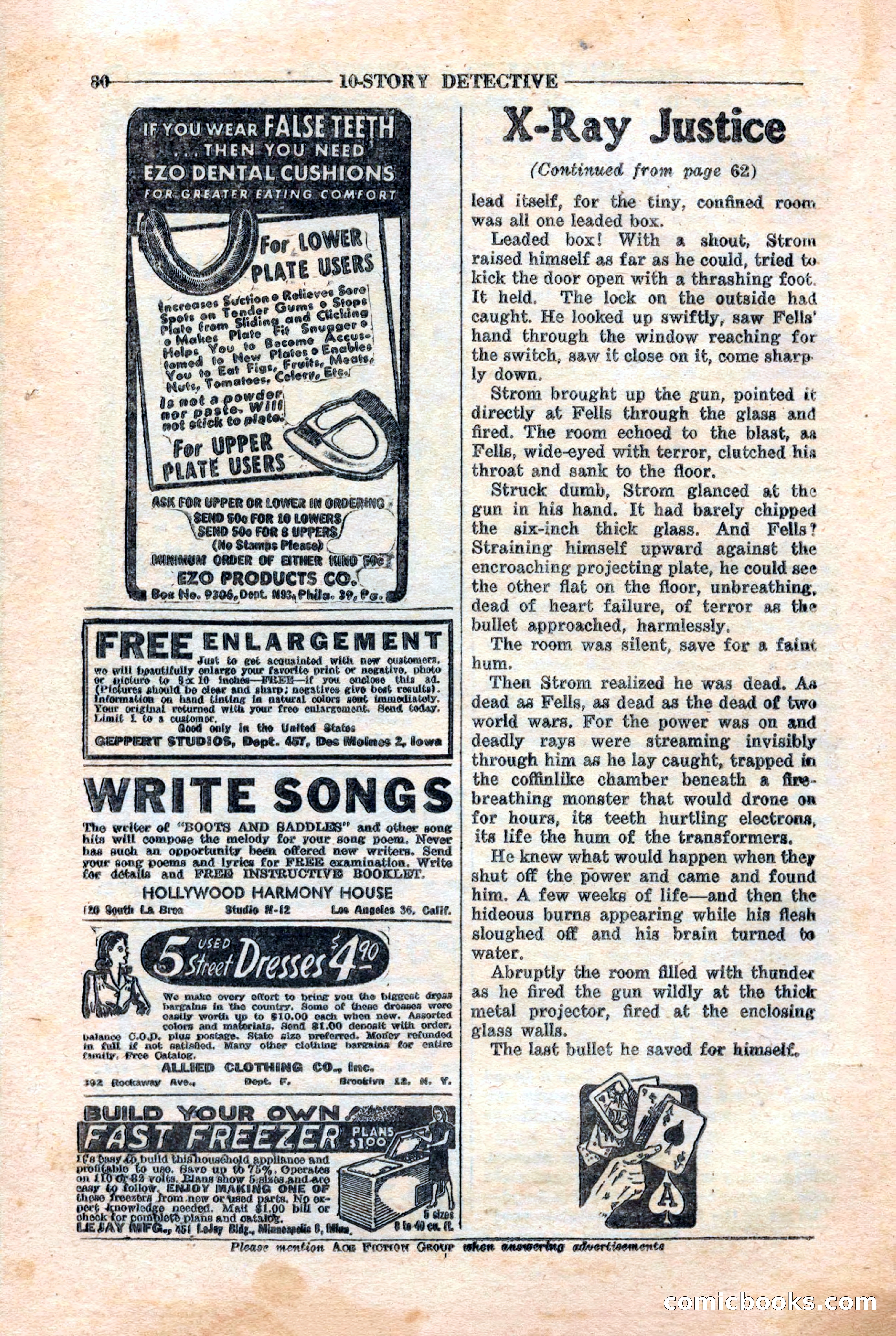 10-Story Detective Magazine, April 1946 — page 82 of 84