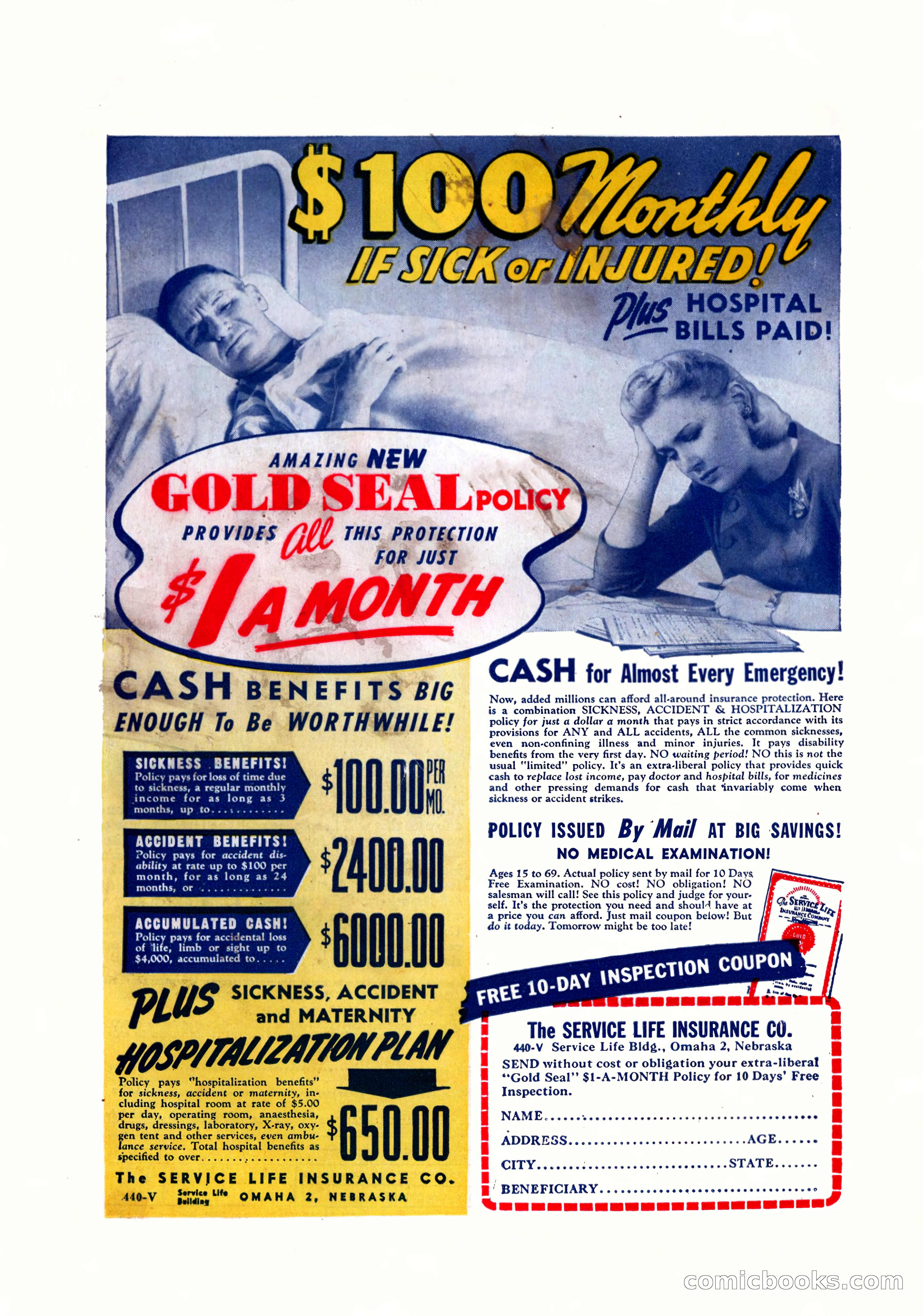 10-Story Detective Magazine, April 1946 — page 84 of 84